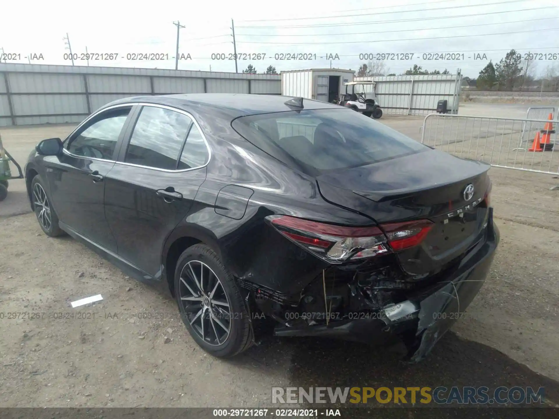 3 Photograph of a damaged car 4T1G11AK9MU547053 TOYOTA CAMRY 2021