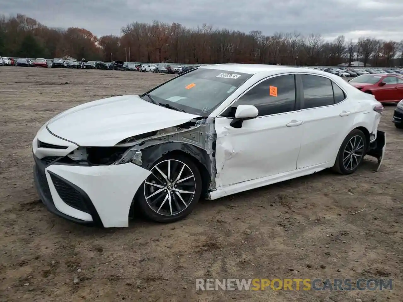 1 Photograph of a damaged car 4T1G11AK9MU548381 TOYOTA CAMRY 2021