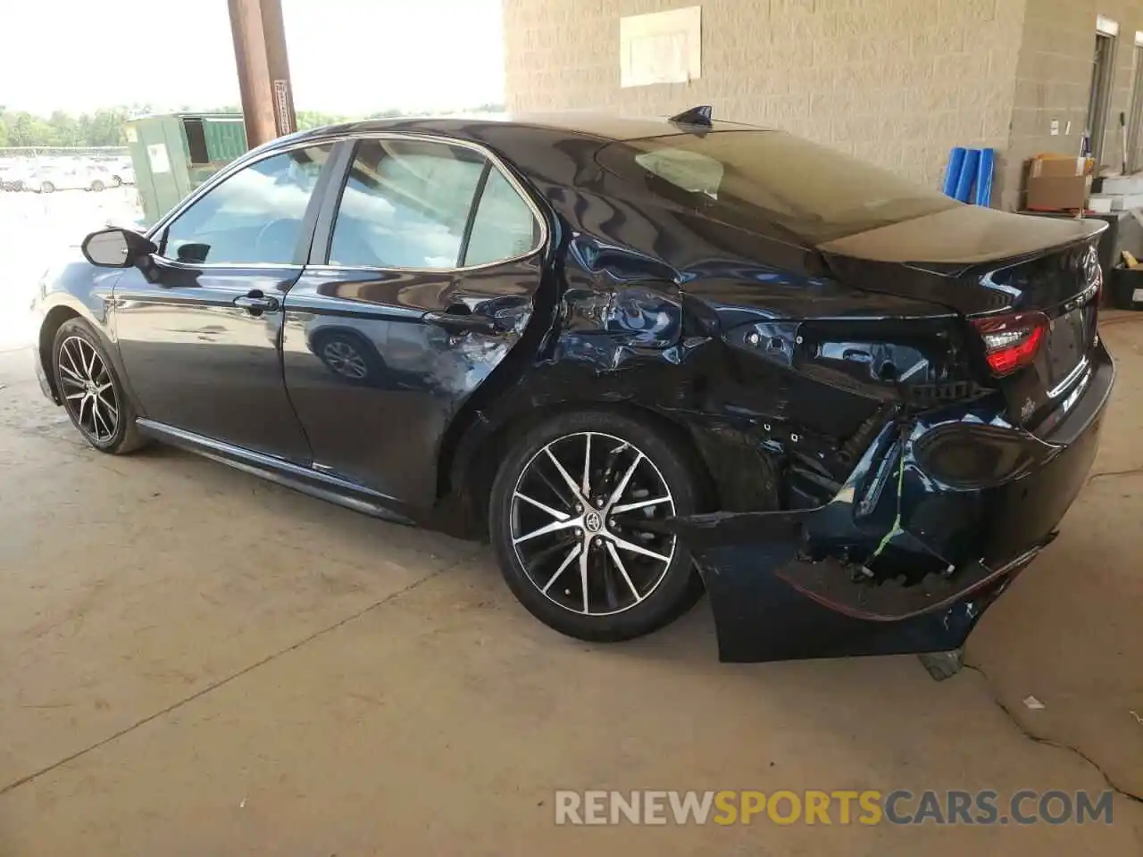 2 Photograph of a damaged car 4T1G11AK9MU548848 TOYOTA CAMRY 2021