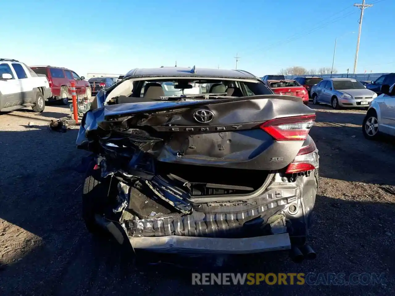 6 Photograph of a damaged car 4T1G11AK9MU549823 TOYOTA CAMRY 2021