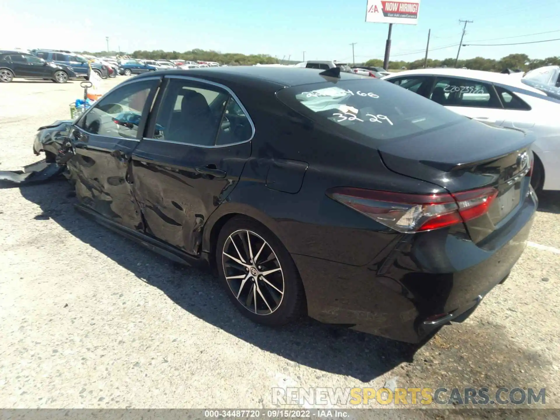 3 Photograph of a damaged car 4T1G11AK9MU552057 TOYOTA CAMRY 2021