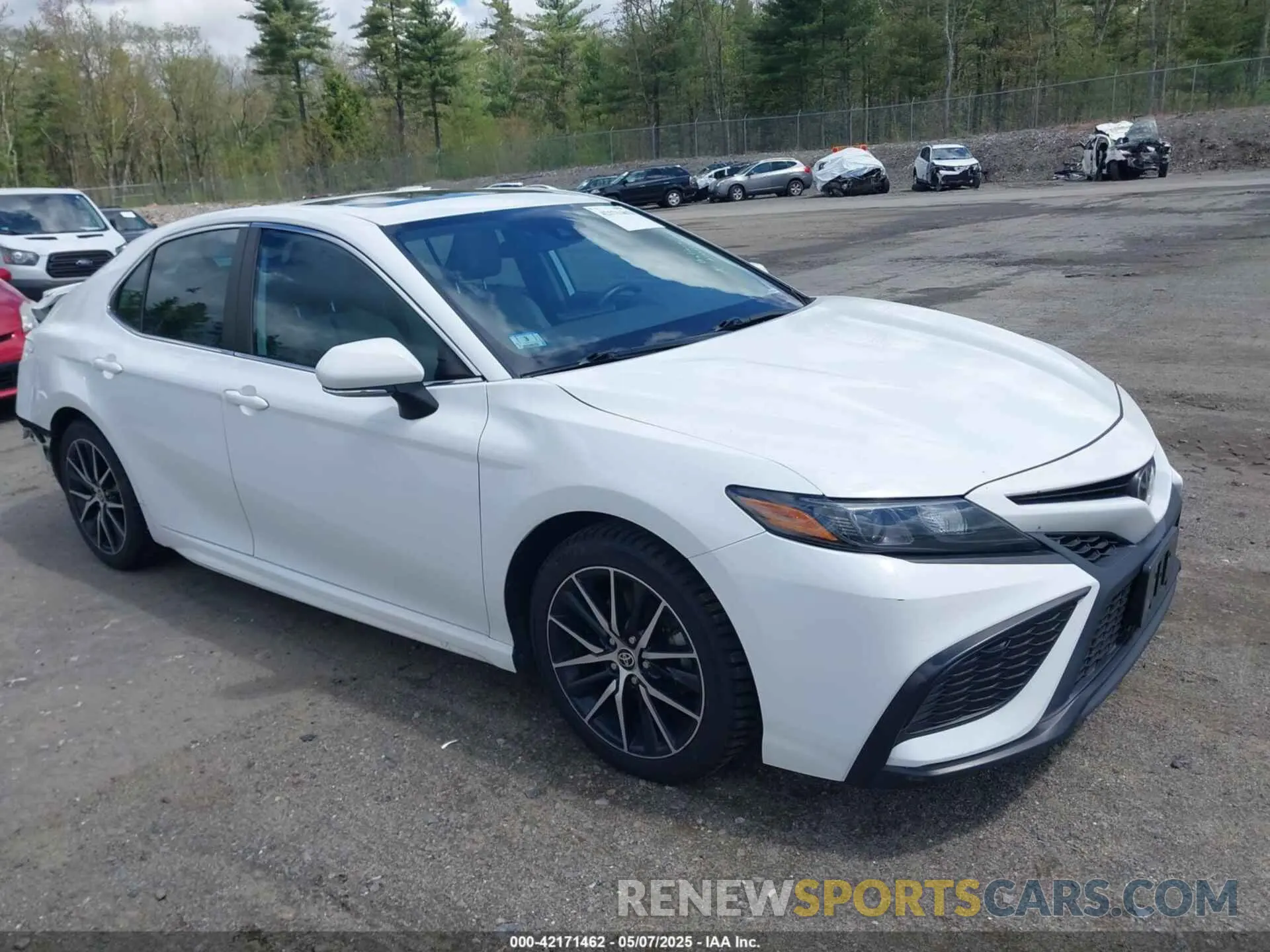 1 Photograph of a damaged car 4T1G11AK9MU553192 TOYOTA CAMRY 2021