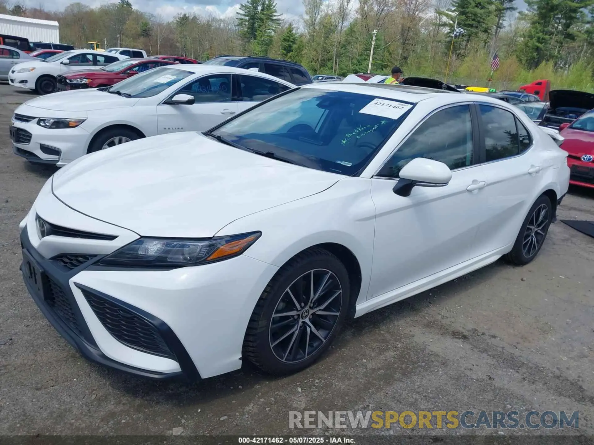 2 Photograph of a damaged car 4T1G11AK9MU553192 TOYOTA CAMRY 2021