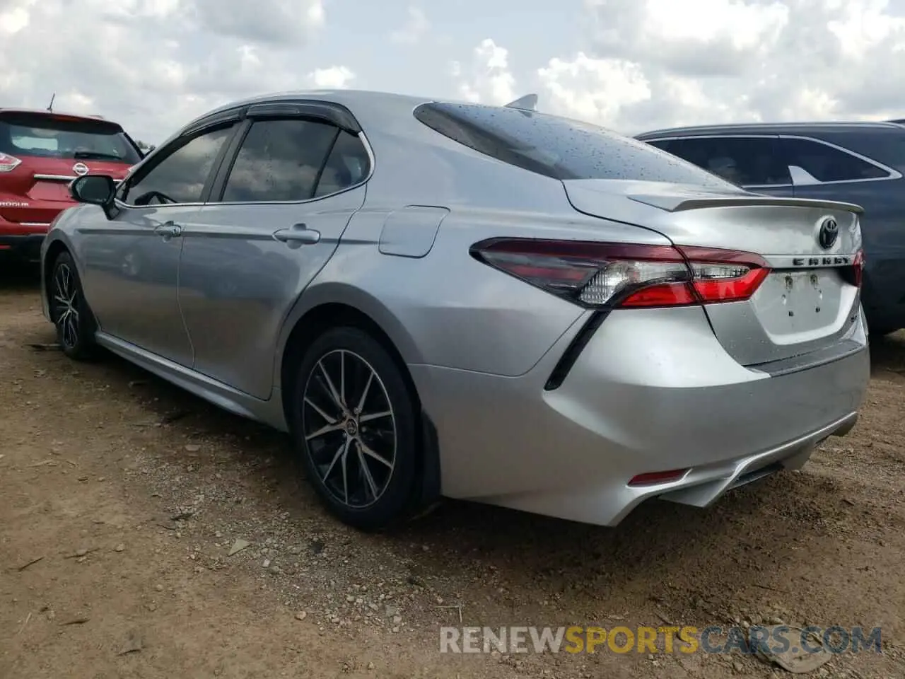 2 Photograph of a damaged car 4T1G11AK9MU554987 TOYOTA CAMRY 2021