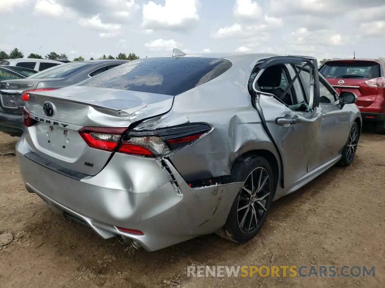 3 Photograph of a damaged car 4T1G11AK9MU554987 TOYOTA CAMRY 2021
