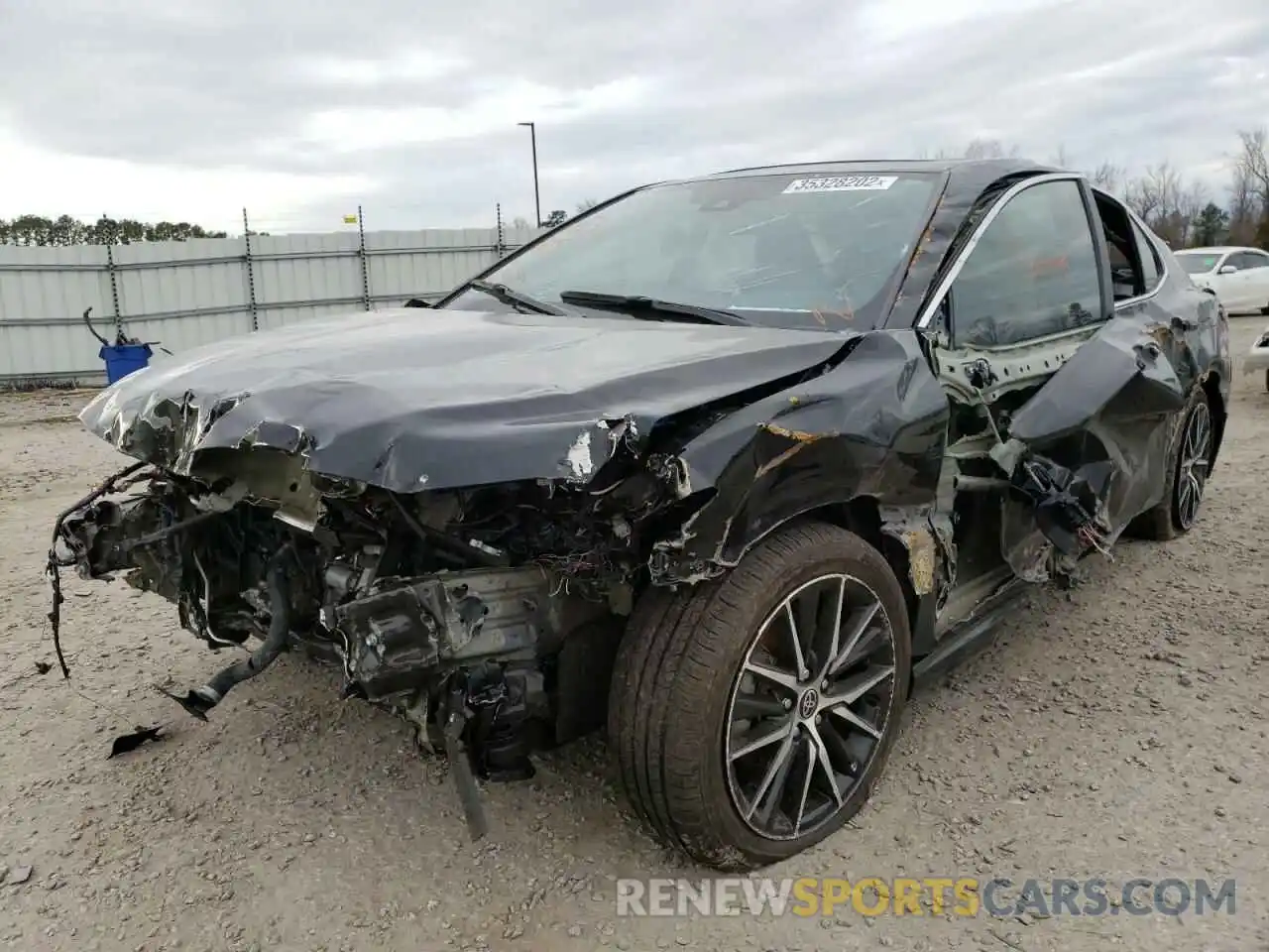 2 Photograph of a damaged car 4T1G11AK9MU556013 TOYOTA CAMRY 2021