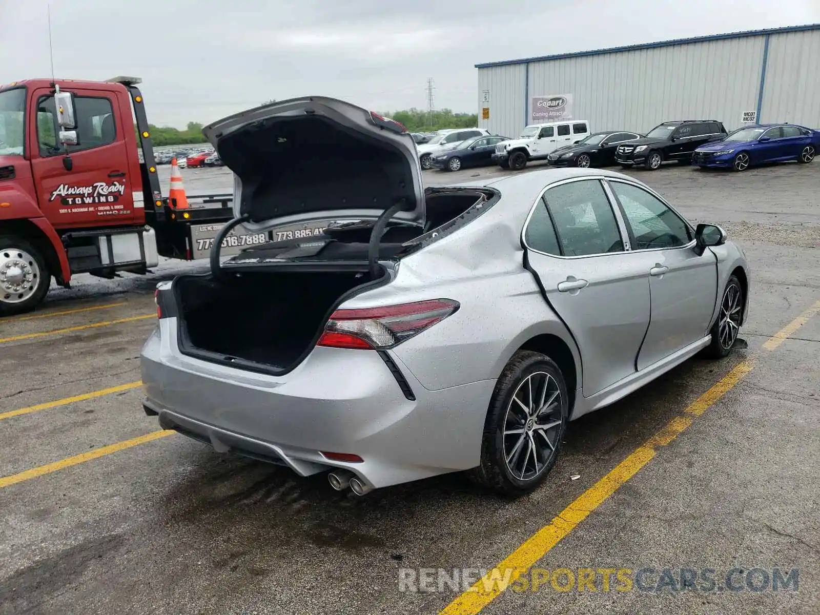 4 Photograph of a damaged car 4T1G11AK9MU558229 TOYOTA CAMRY 2021