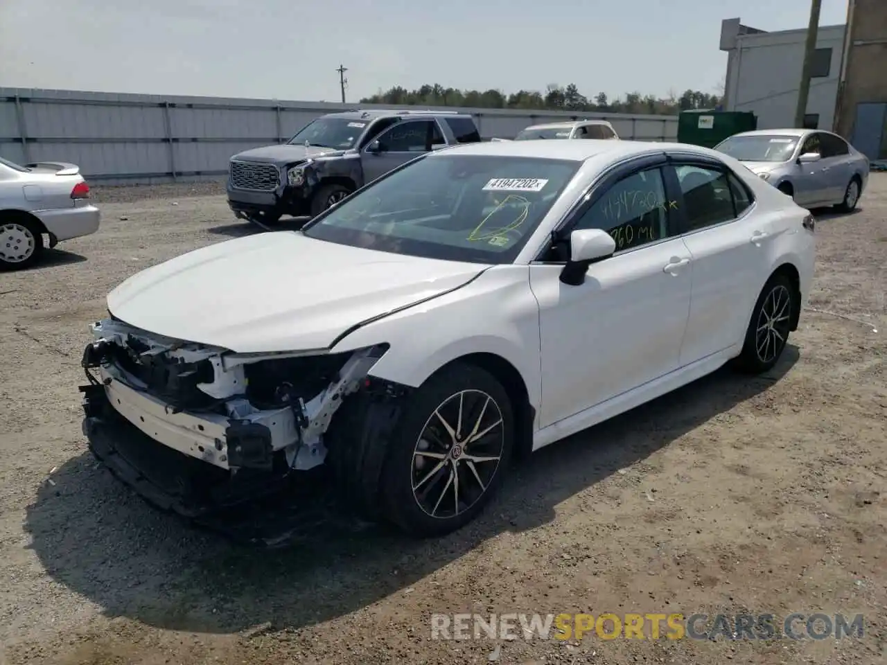 2 Photograph of a damaged car 4T1G11AK9MU564113 TOYOTA CAMRY 2021