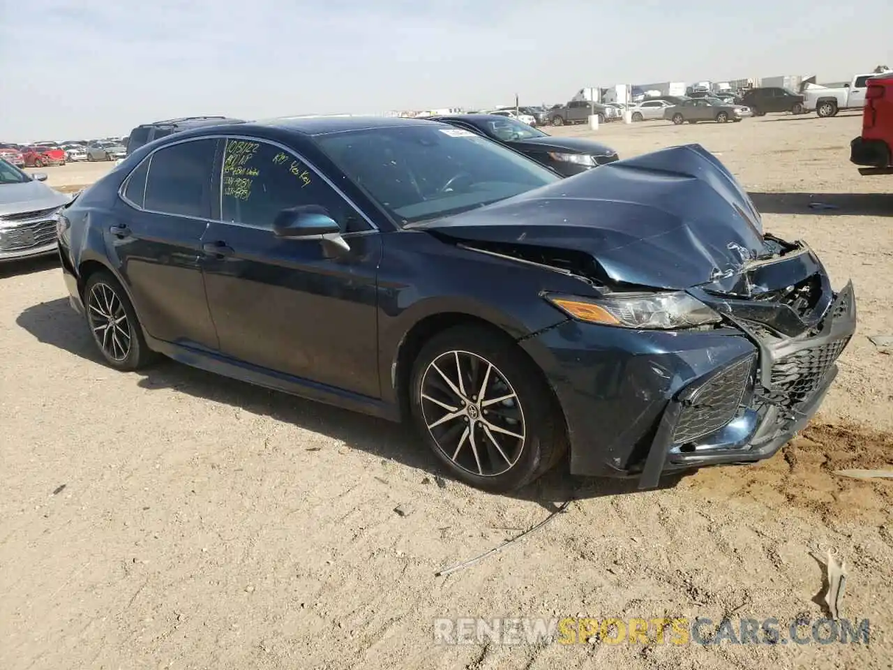 4 Photograph of a damaged car 4T1G11AK9MU588931 TOYOTA CAMRY 2021