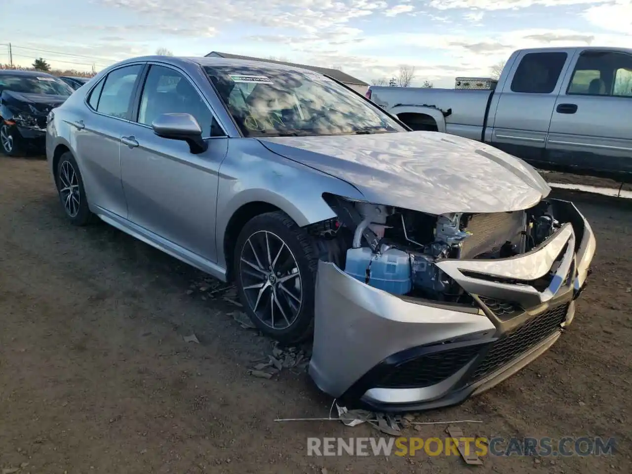 1 Photograph of a damaged car 4T1G11AK9MU595104 TOYOTA CAMRY 2021