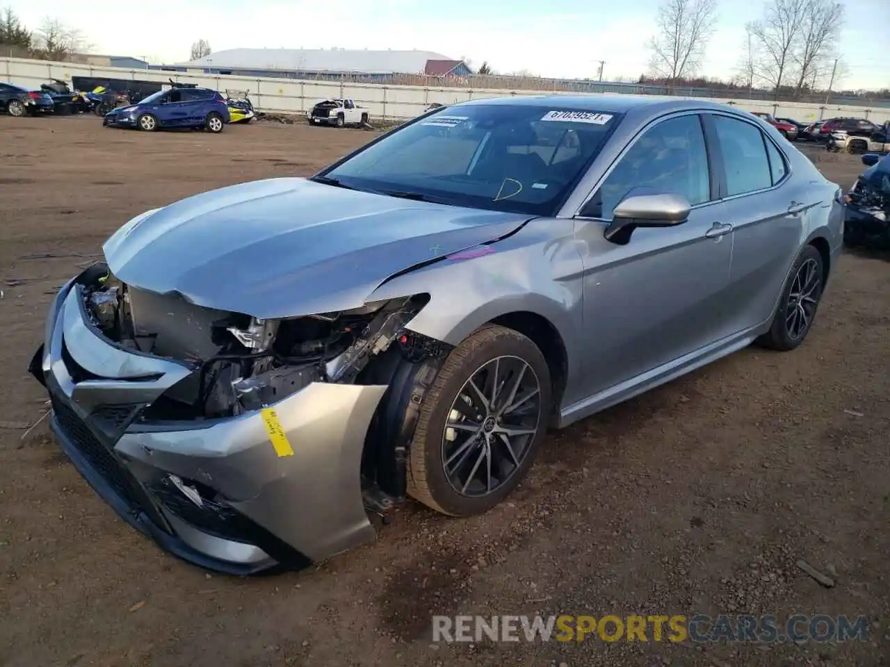 2 Photograph of a damaged car 4T1G11AK9MU595104 TOYOTA CAMRY 2021