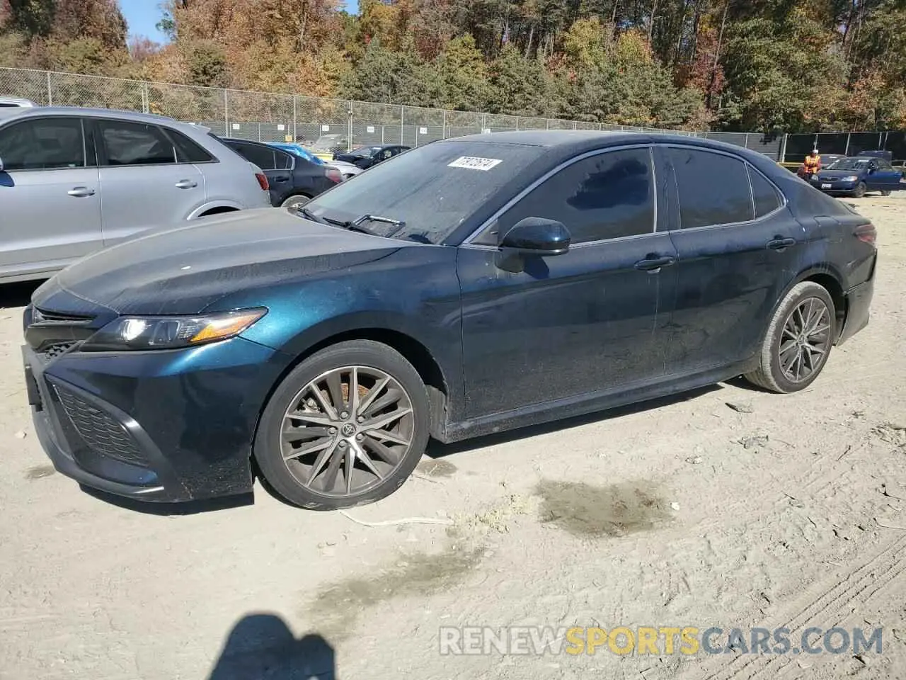 1 Photograph of a damaged car 4T1G11AK9MU597743 TOYOTA CAMRY 2021