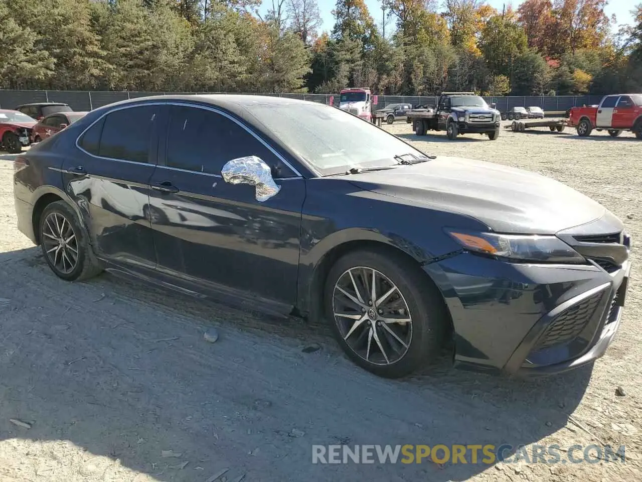 4 Photograph of a damaged car 4T1G11AK9MU597743 TOYOTA CAMRY 2021