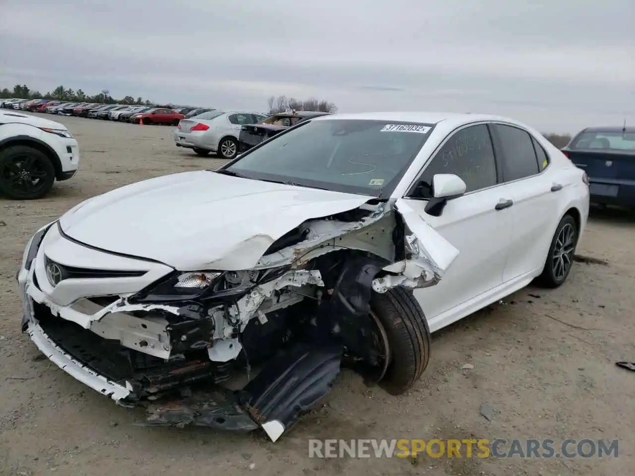 2 Photograph of a damaged car 4T1G11AK9MU613097 TOYOTA CAMRY 2021