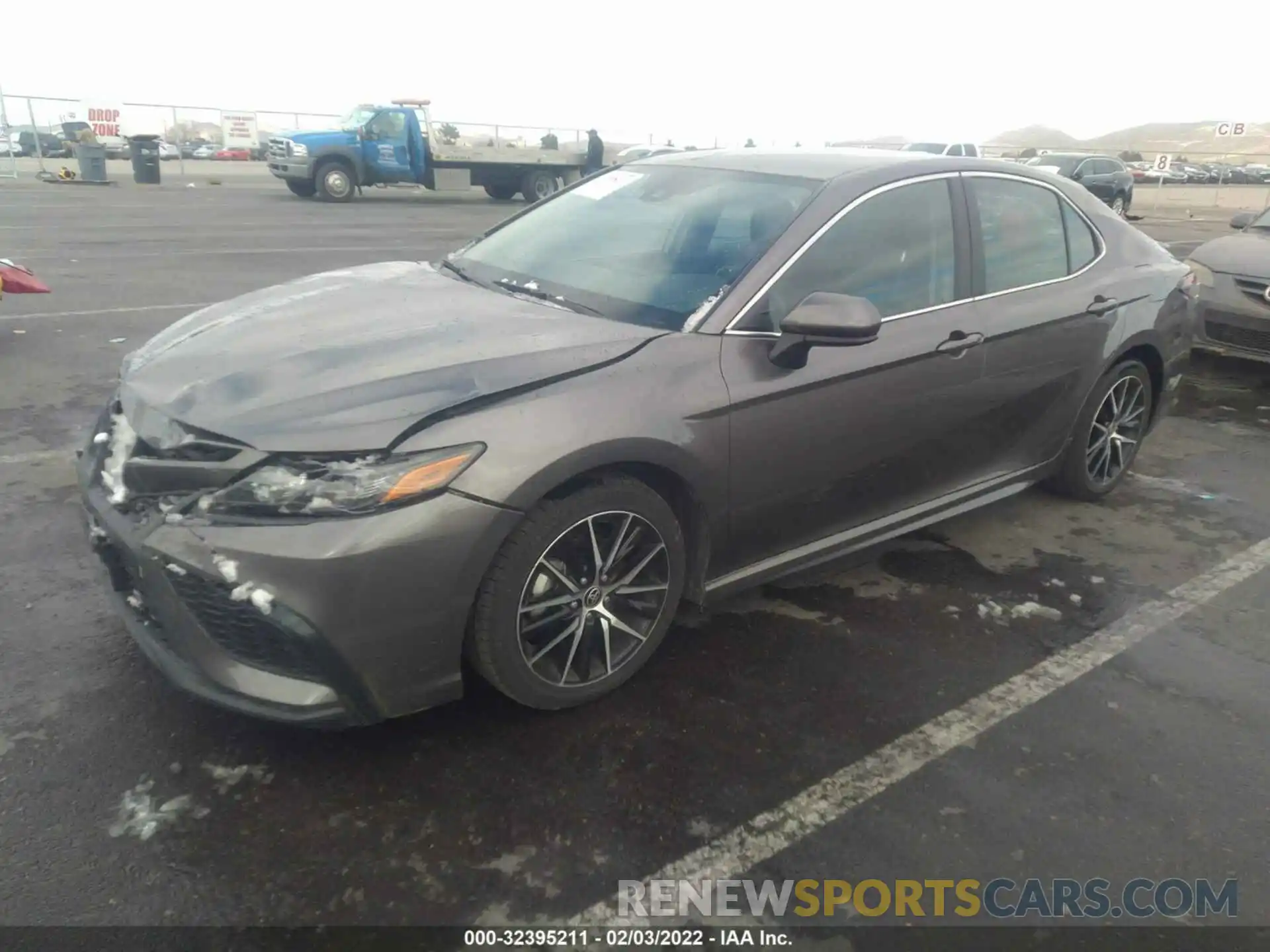 2 Photograph of a damaged car 4T1G11AKXMU408338 TOYOTA CAMRY 2021