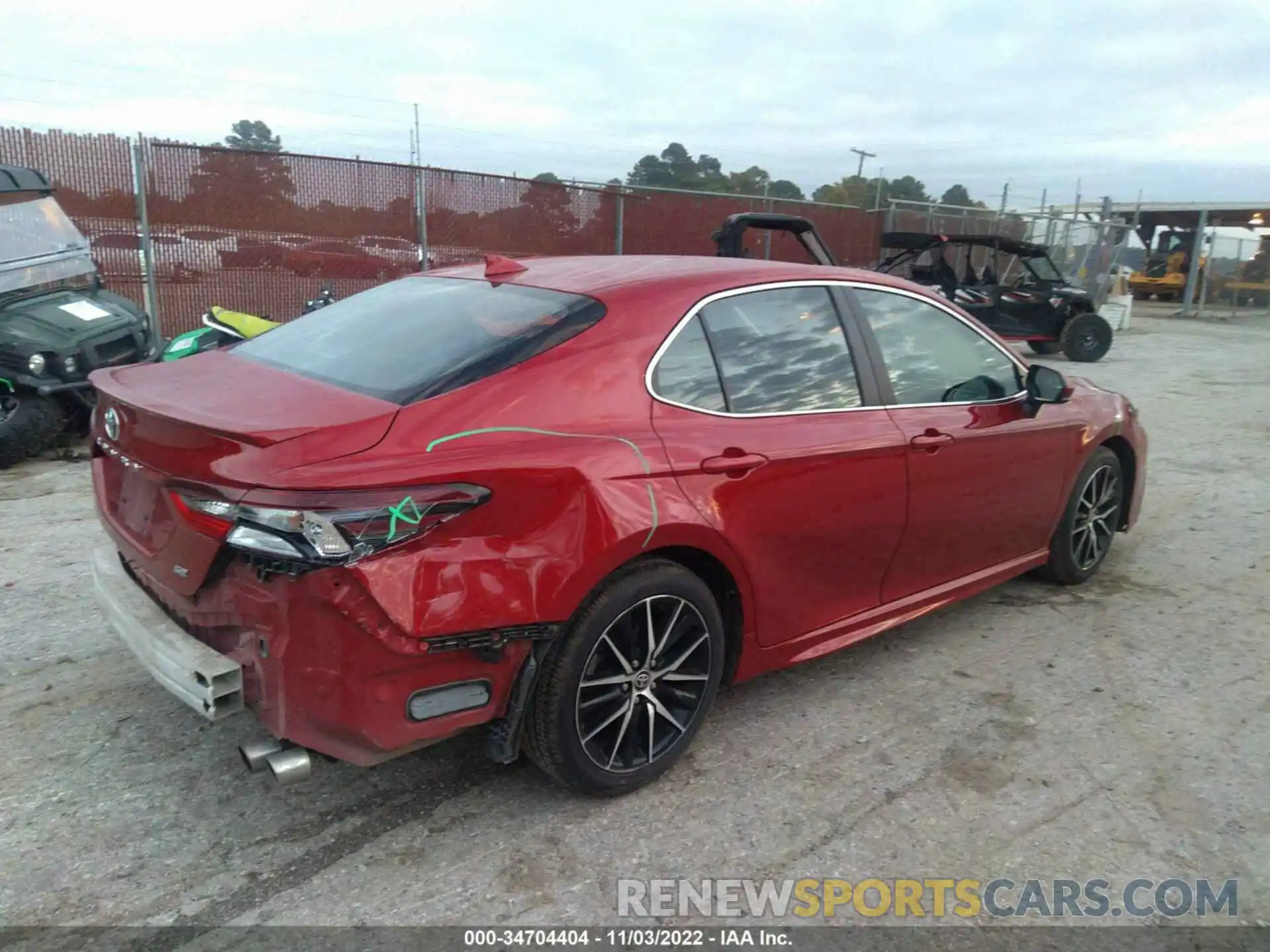 4 Photograph of a damaged car 4T1G11AKXMU409585 TOYOTA CAMRY 2021