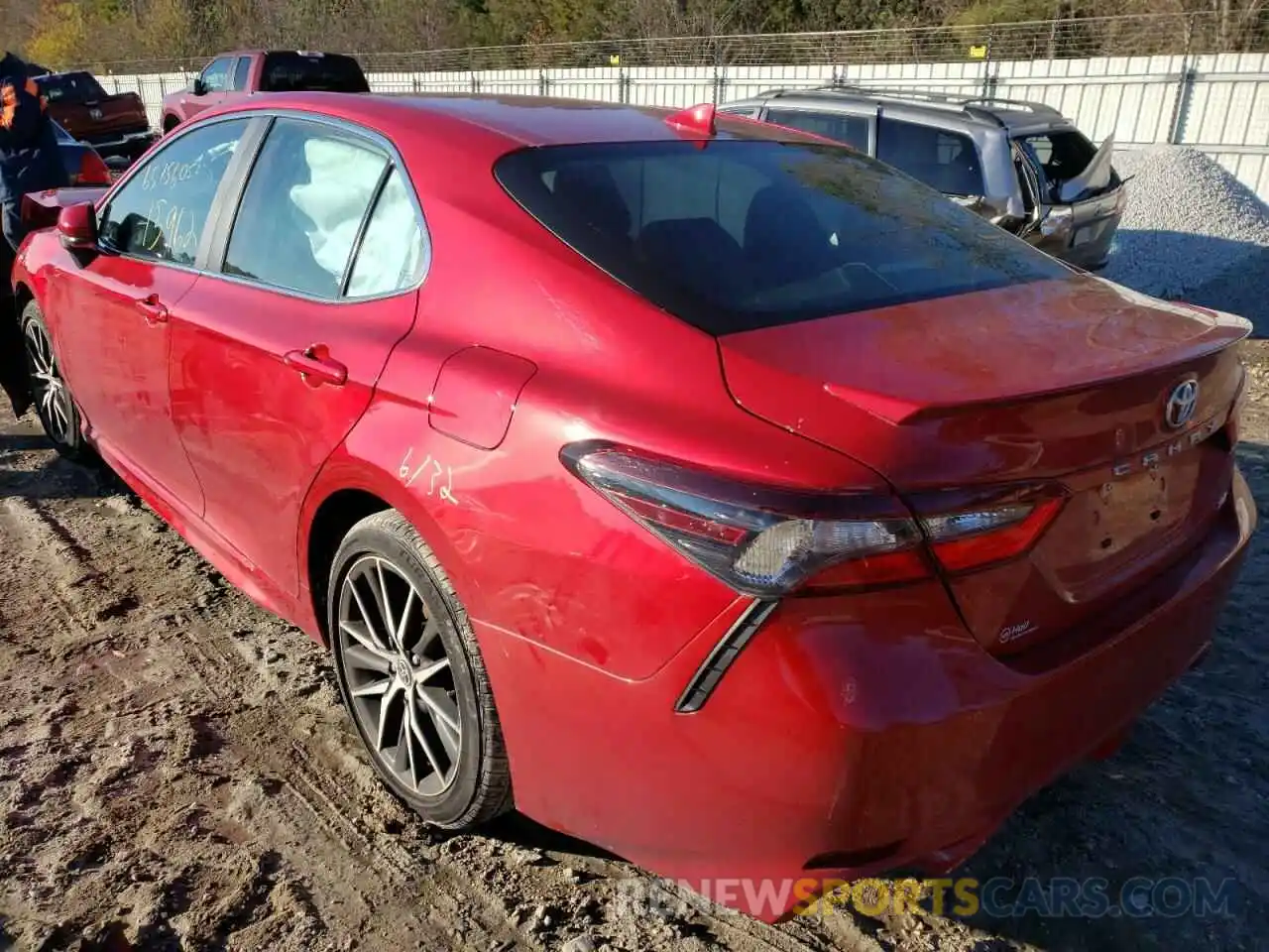 3 Photograph of a damaged car 4T1G11AKXMU418139 TOYOTA CAMRY 2021