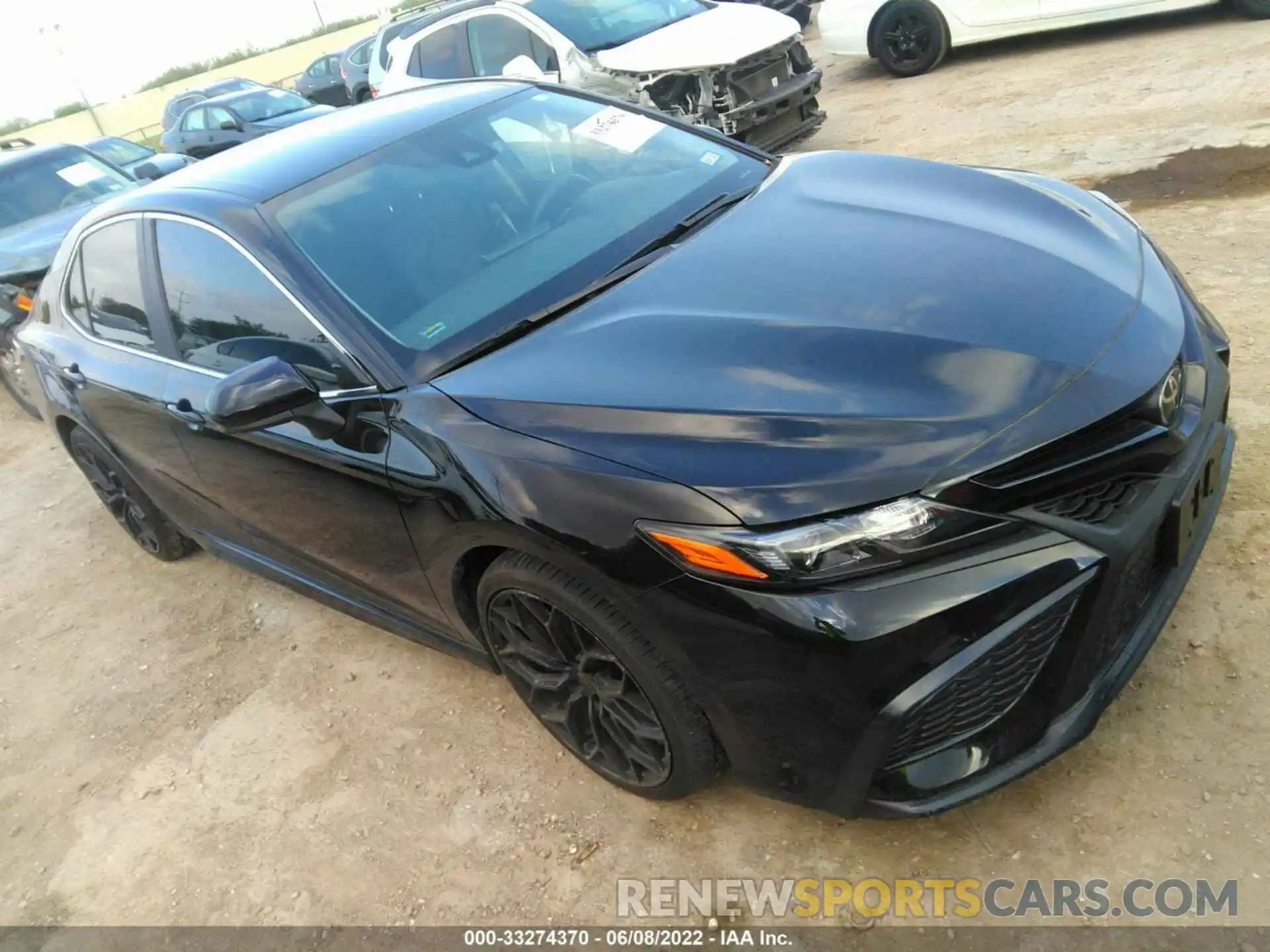 1 Photograph of a damaged car 4T1G11AKXMU419162 TOYOTA CAMRY 2021