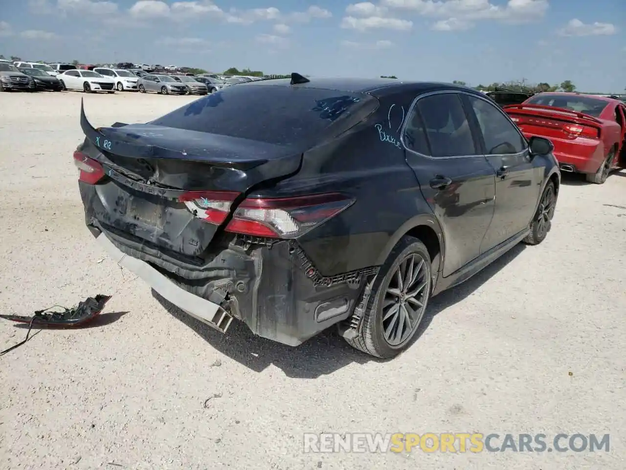 4 Photograph of a damaged car 4T1G11AKXMU420389 TOYOTA CAMRY 2021