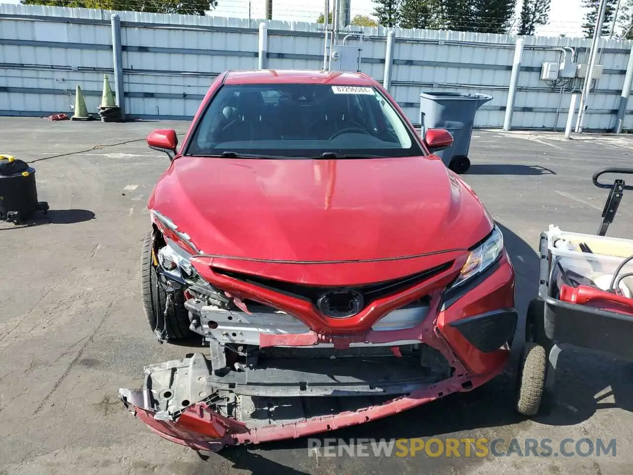 5 Photograph of a damaged car 4T1G11AKXMU427567 TOYOTA CAMRY 2021