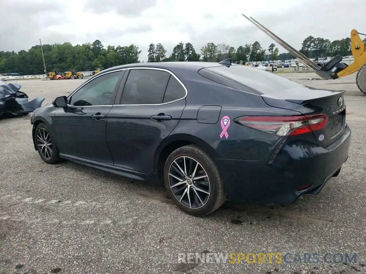 2 Photograph of a damaged car 4T1G11AKXMU434731 TOYOTA CAMRY 2021