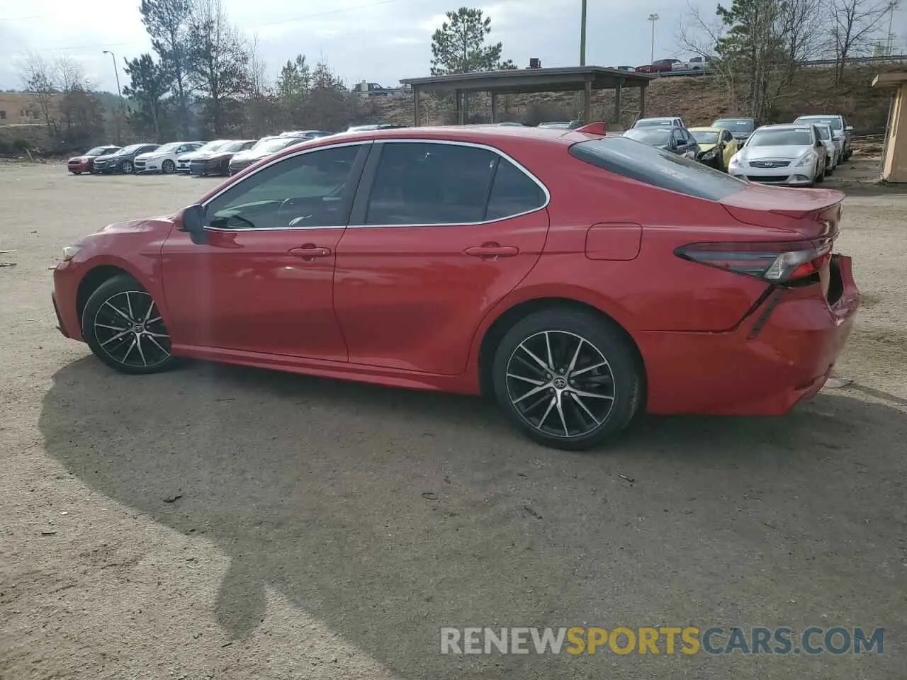 2 Photograph of a damaged car 4T1G11AKXMU440724 TOYOTA CAMRY 2021