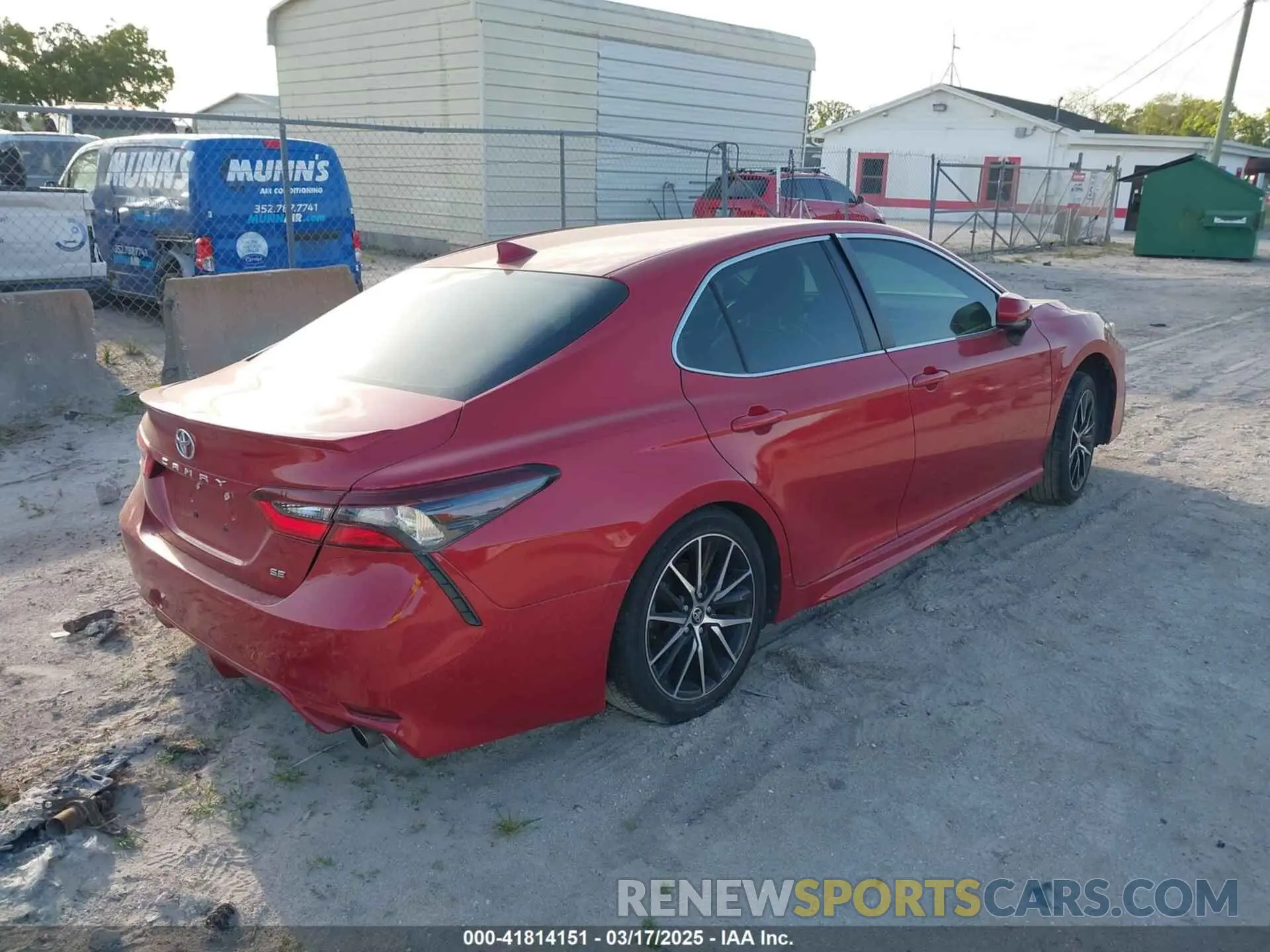 4 Photograph of a damaged car 4T1G11AKXMU443669 TOYOTA CAMRY 2021