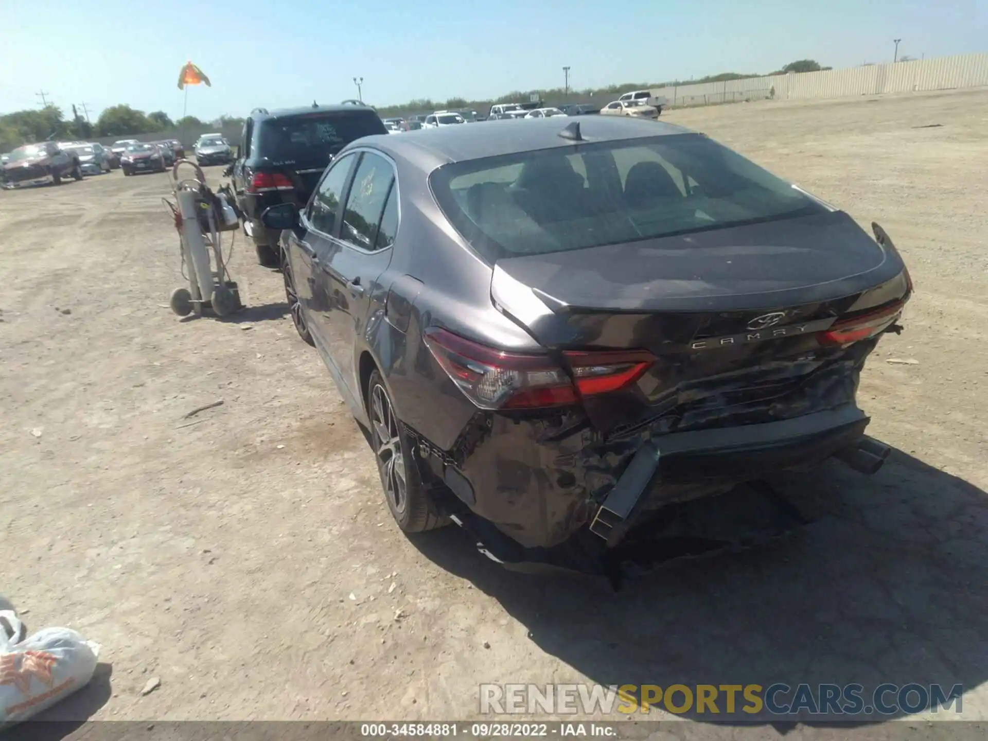 3 Photograph of a damaged car 4T1G11AKXMU443722 TOYOTA CAMRY 2021