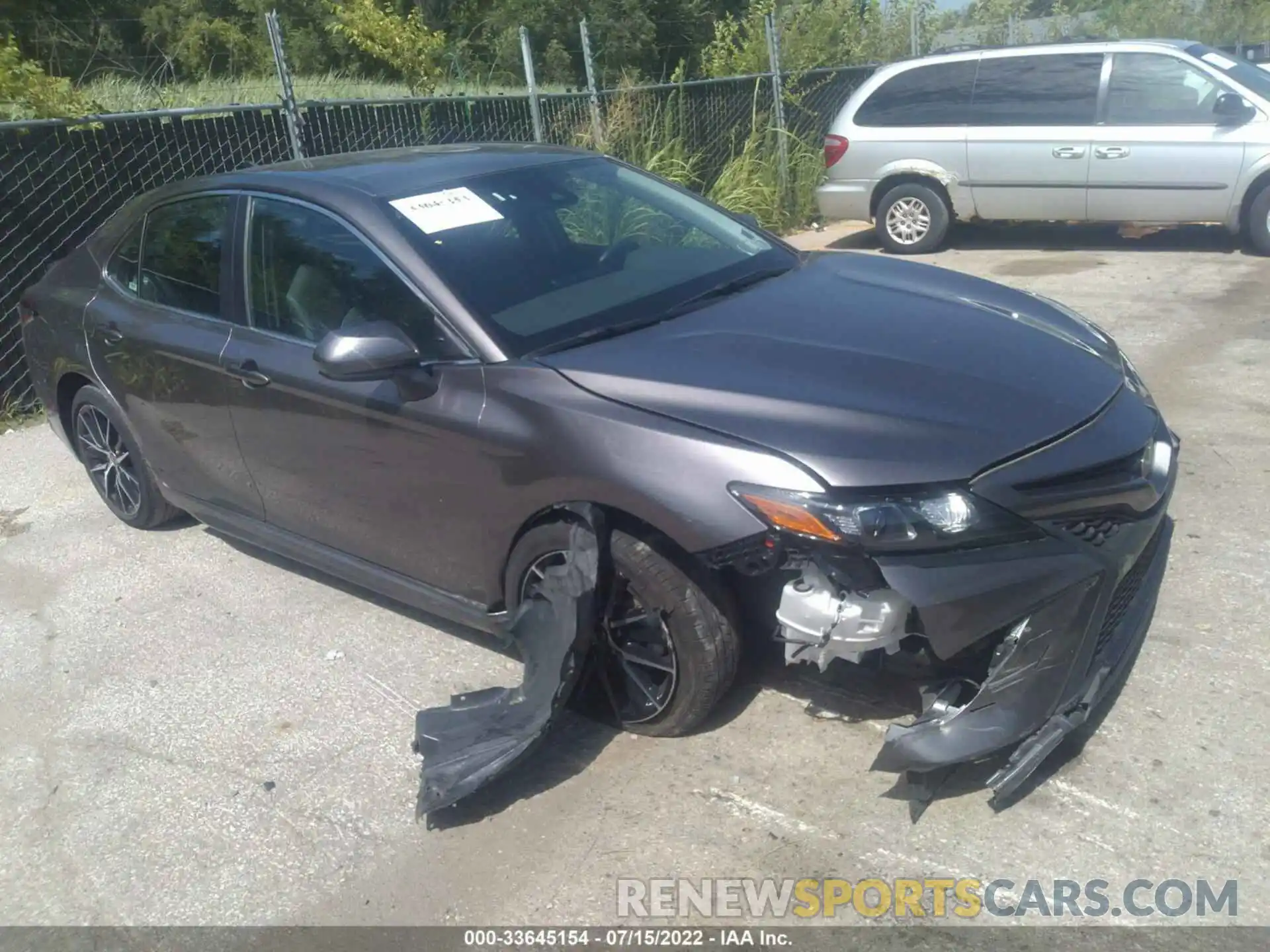 6 Photograph of a damaged car 4T1G11AKXMU445874 TOYOTA CAMRY 2021