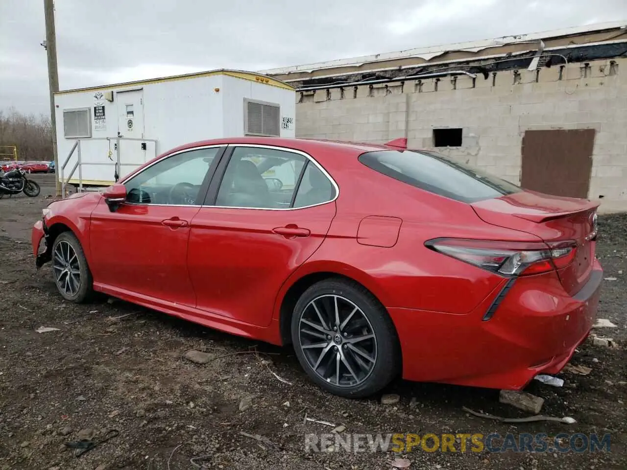 2 Photograph of a damaged car 4T1G11AKXMU446331 TOYOTA CAMRY 2021