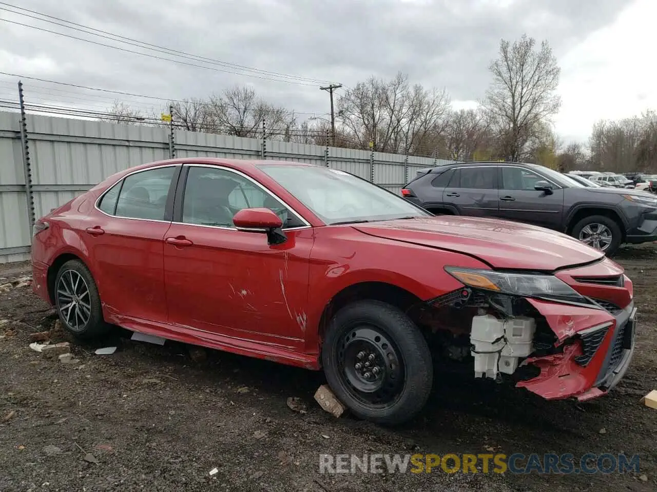 4 Photograph of a damaged car 4T1G11AKXMU446331 TOYOTA CAMRY 2021