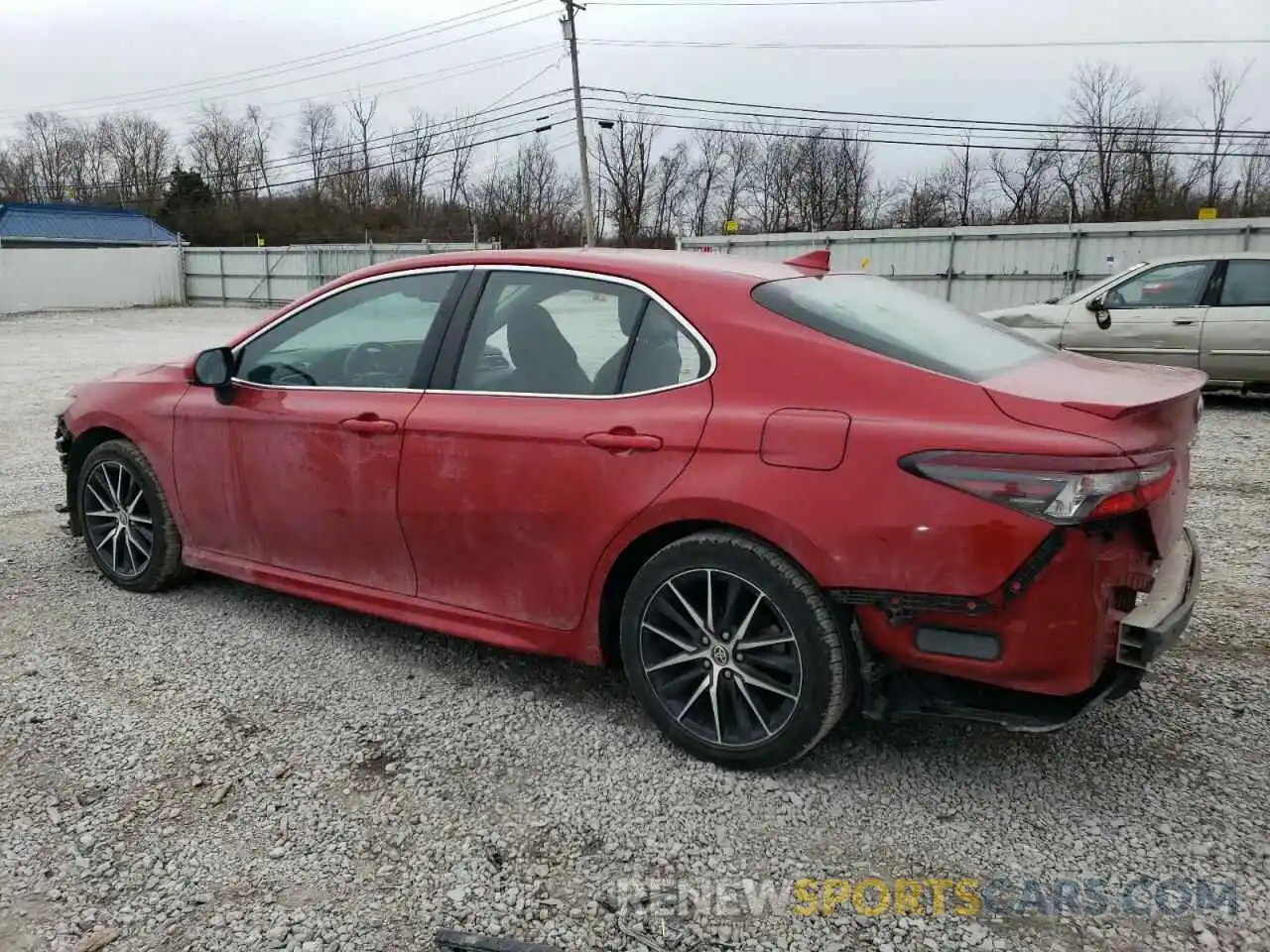 2 Photograph of a damaged car 4T1G11AKXMU446605 TOYOTA CAMRY 2021