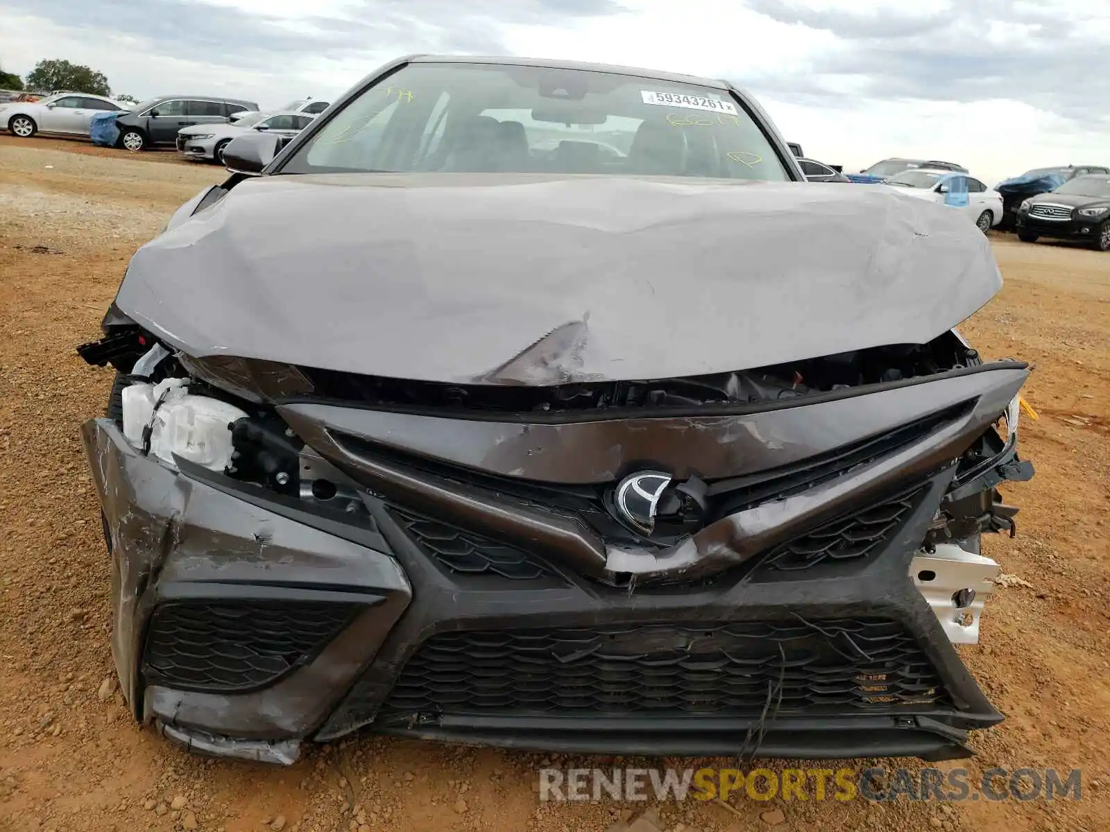 9 Photograph of a damaged car 4T1G11AKXMU446619 TOYOTA CAMRY 2021