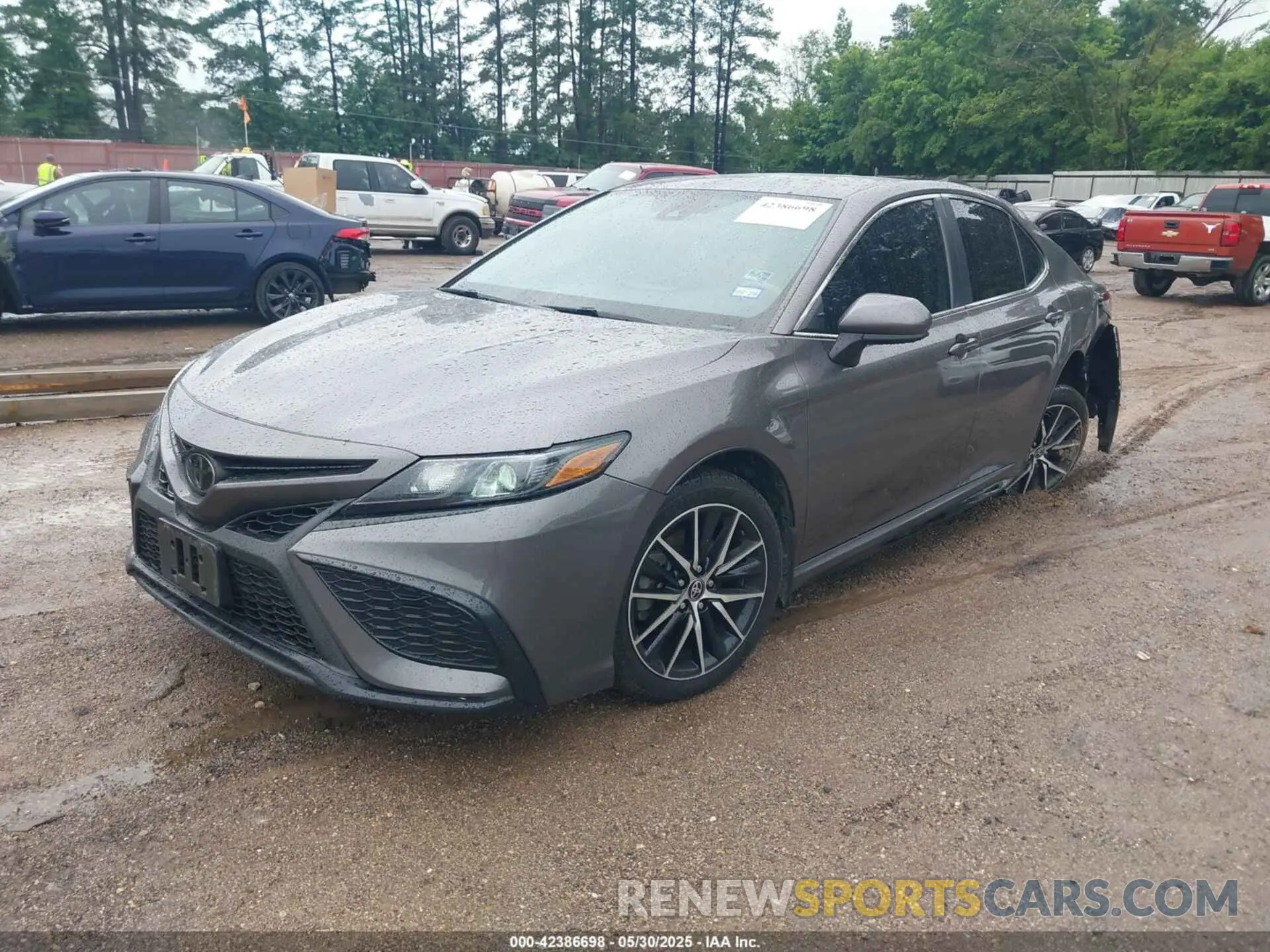2 Photograph of a damaged car 4T1G11AKXMU452078 TOYOTA CAMRY 2021
