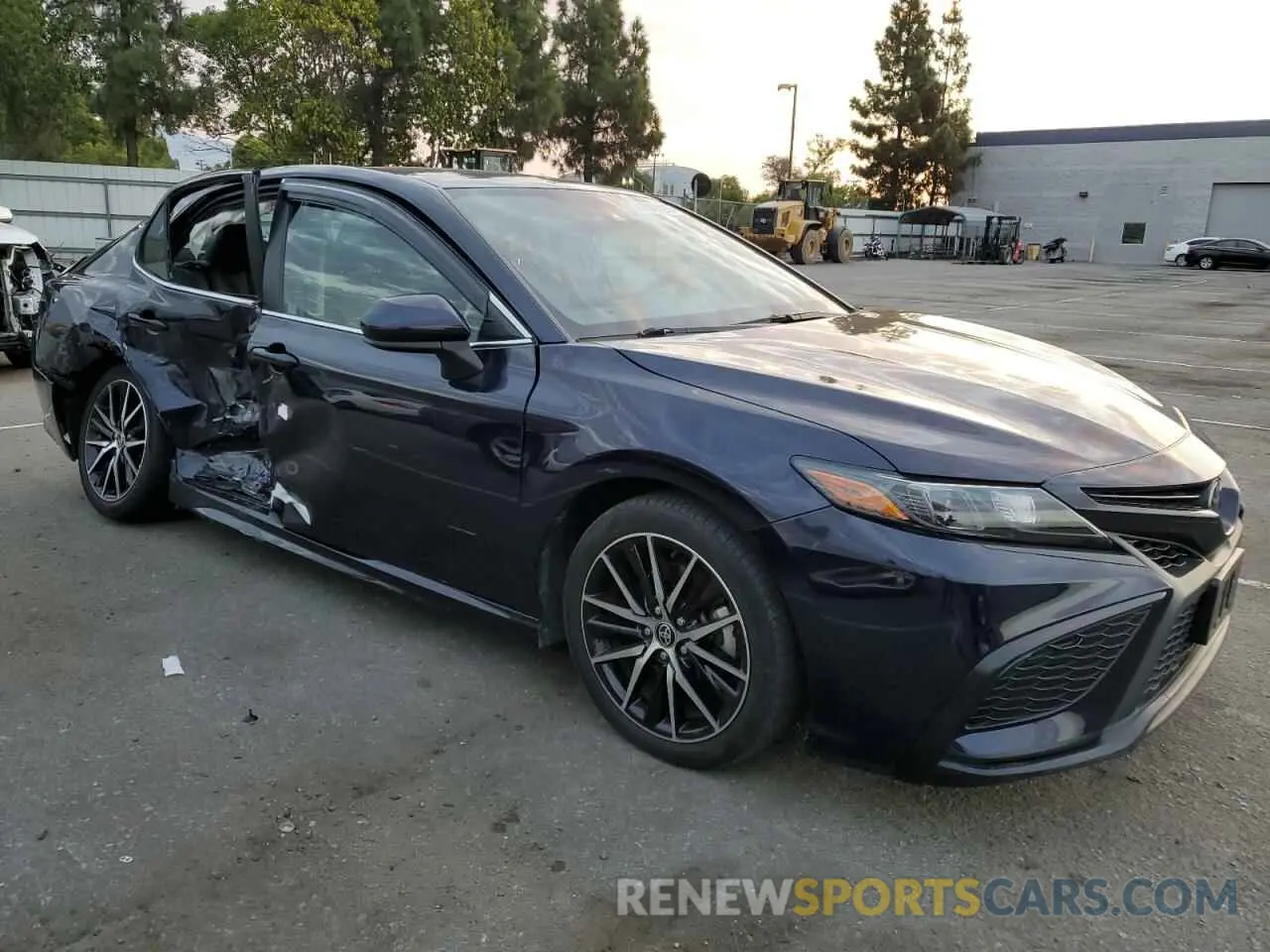 4 Photograph of a damaged car 4T1G11AKXMU453229 TOYOTA CAMRY 2021