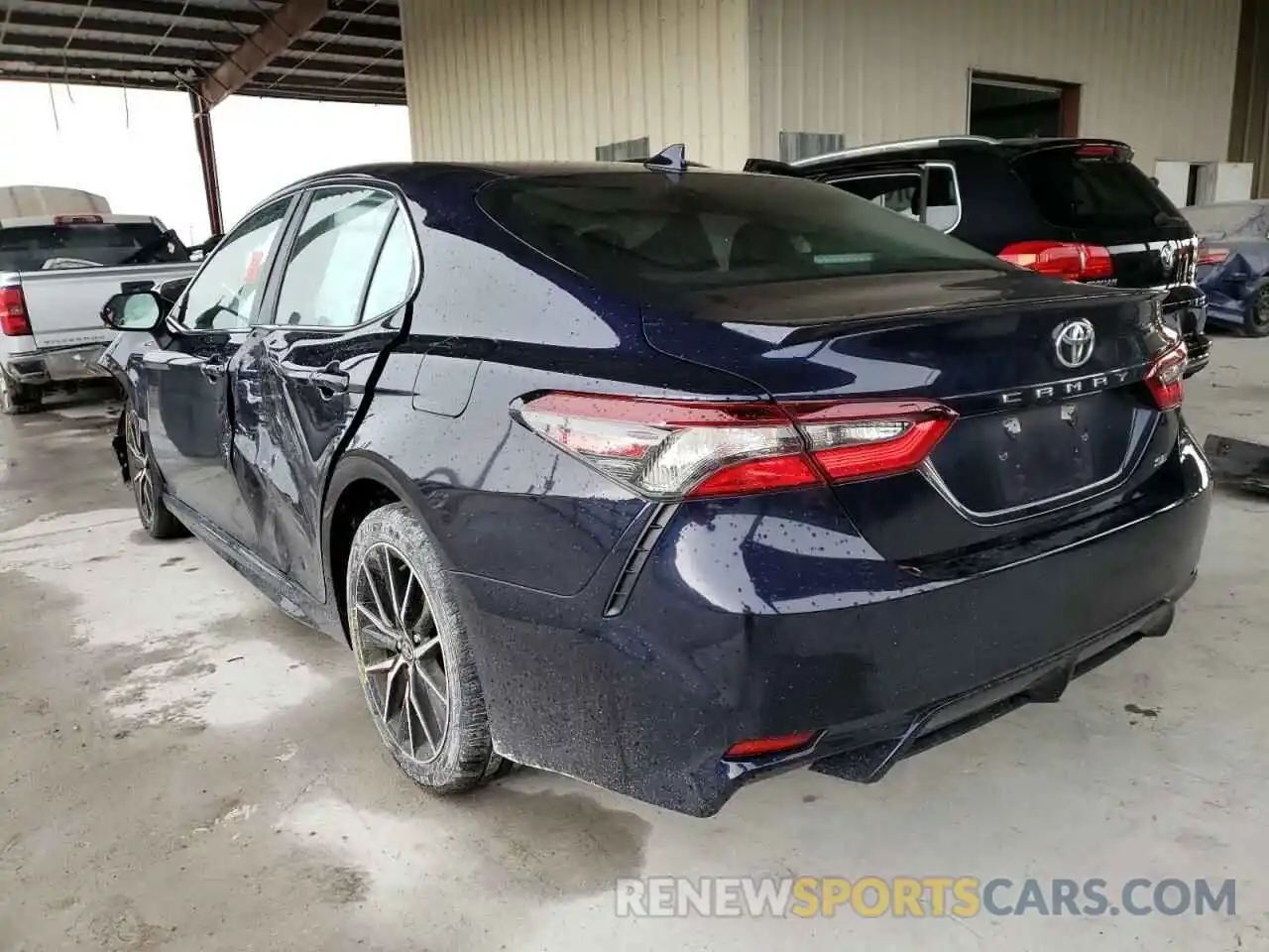 3 Photograph of a damaged car 4T1G11AKXMU457605 TOYOTA CAMRY 2021