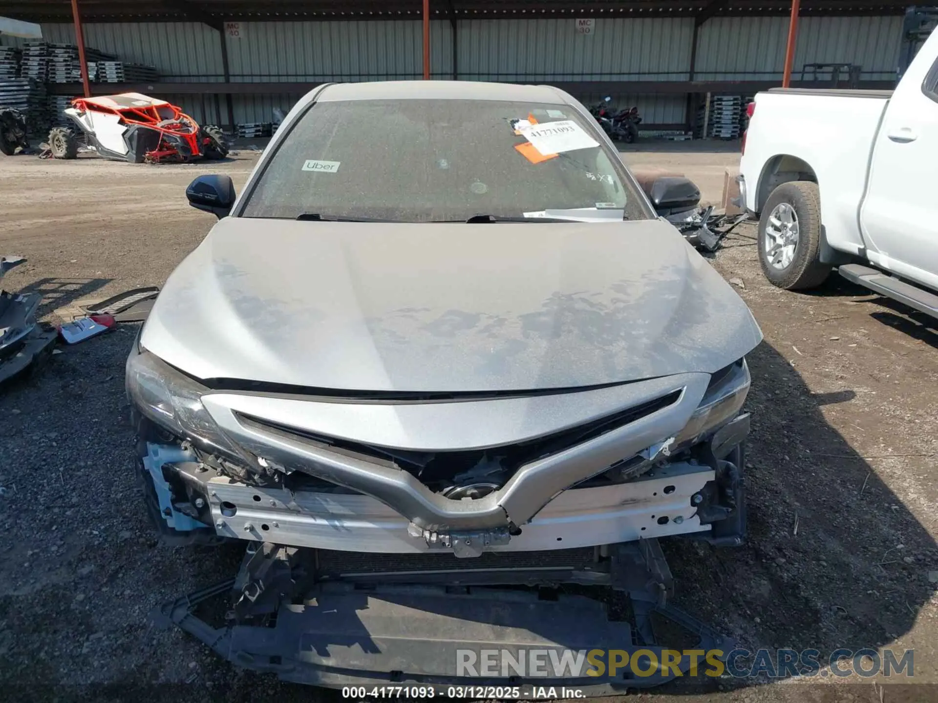12 Photograph of a damaged car 4T1G11AKXMU458396 TOYOTA CAMRY 2021