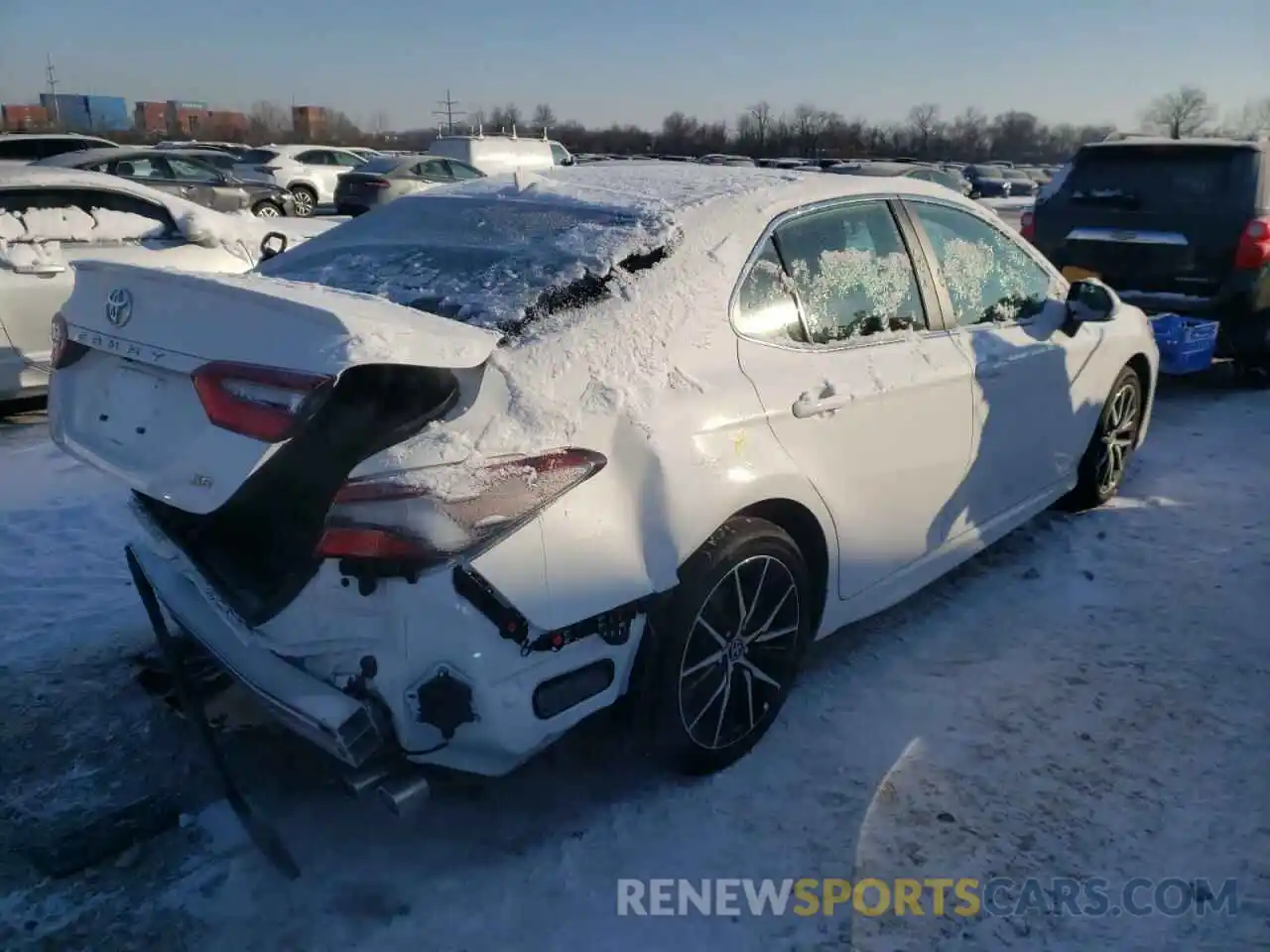 4 Photograph of a damaged car 4T1G11AKXMU460570 TOYOTA CAMRY 2021