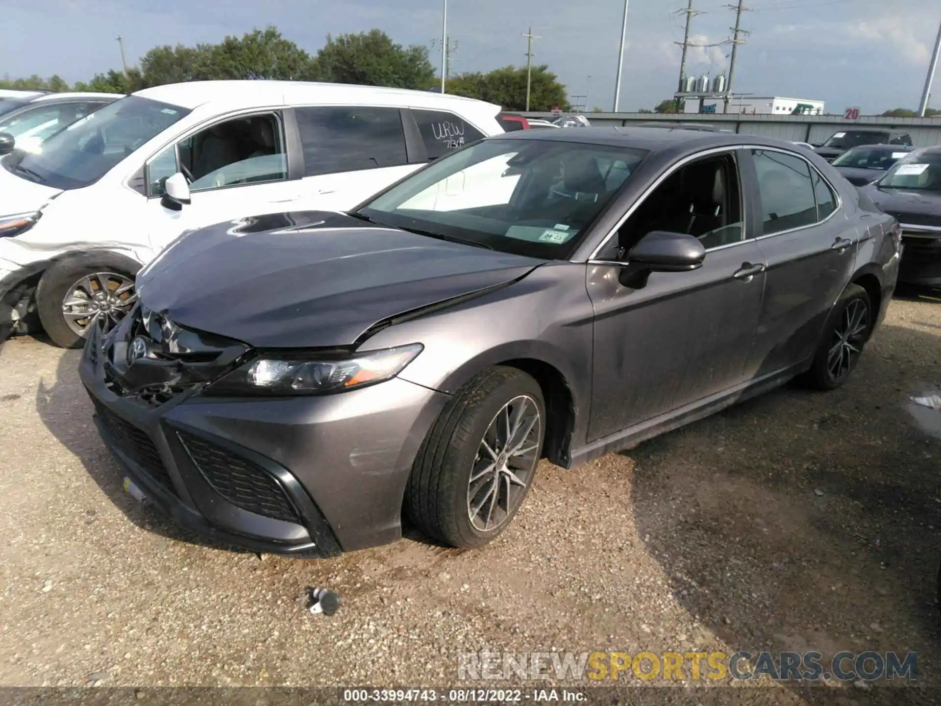 2 Photograph of a damaged car 4T1G11AKXMU463436 TOYOTA CAMRY 2021