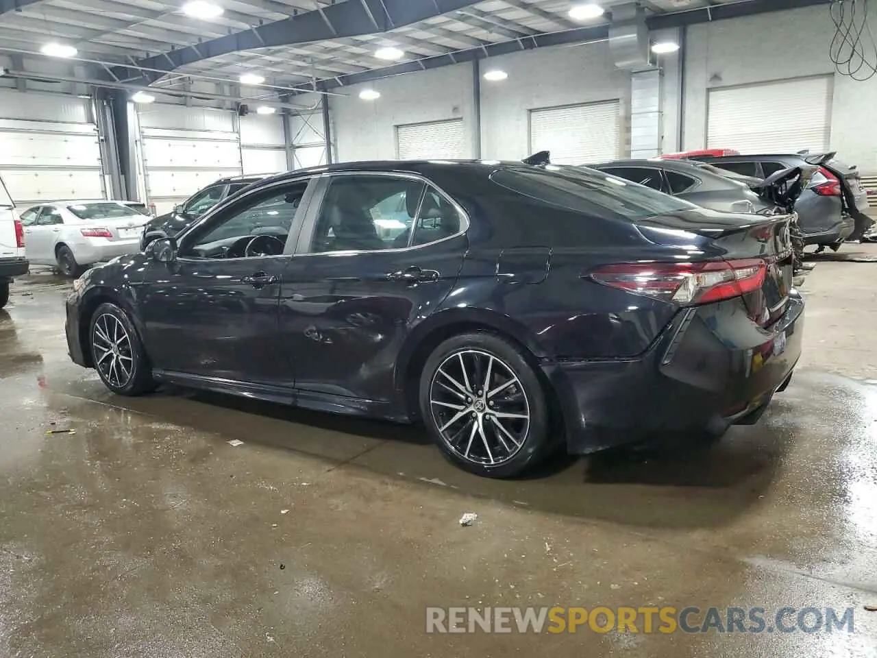 2 Photograph of a damaged car 4T1G11AKXMU465459 TOYOTA CAMRY 2021