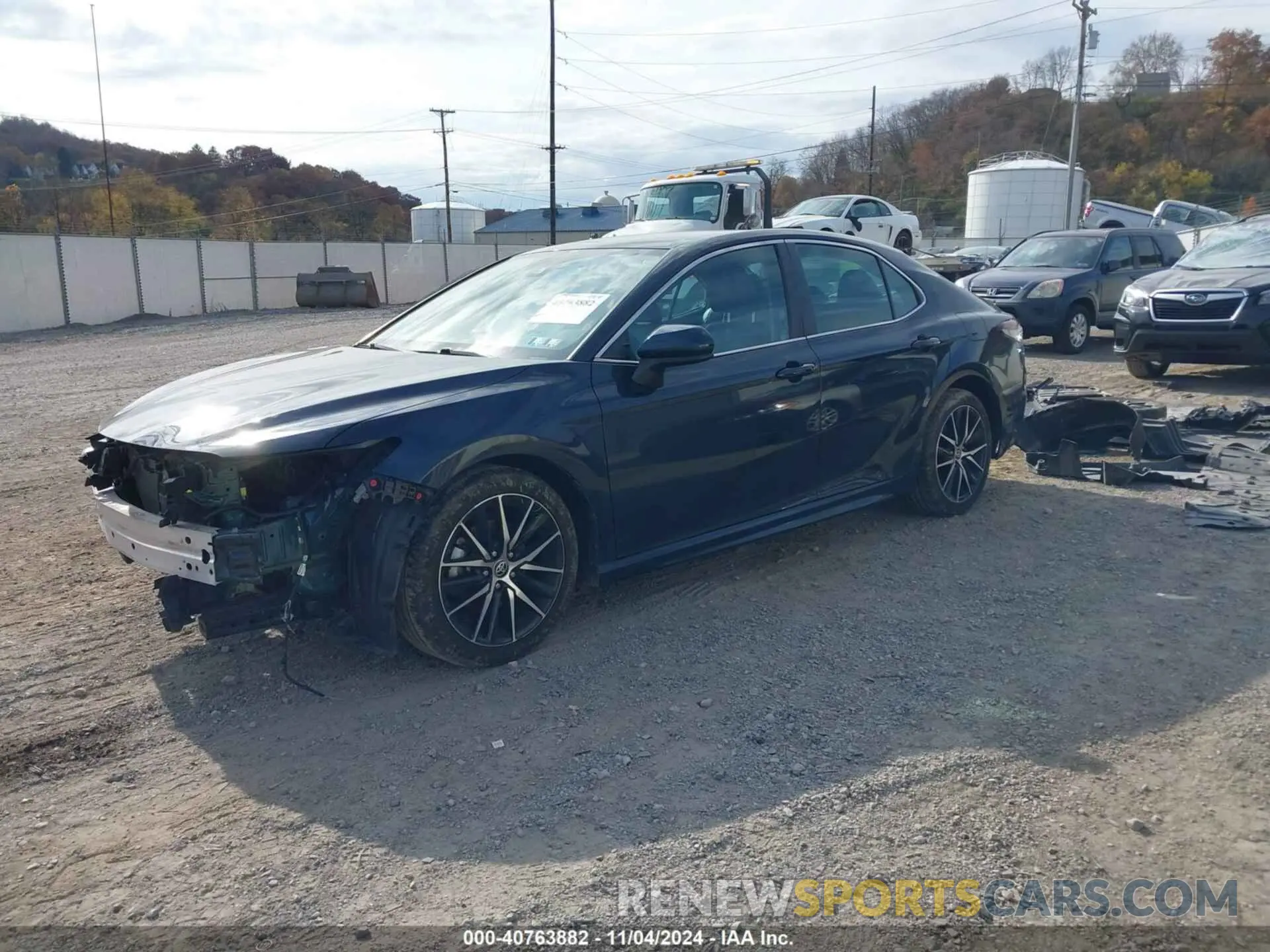 2 Photograph of a damaged car 4T1G11AKXMU465607 TOYOTA CAMRY 2021