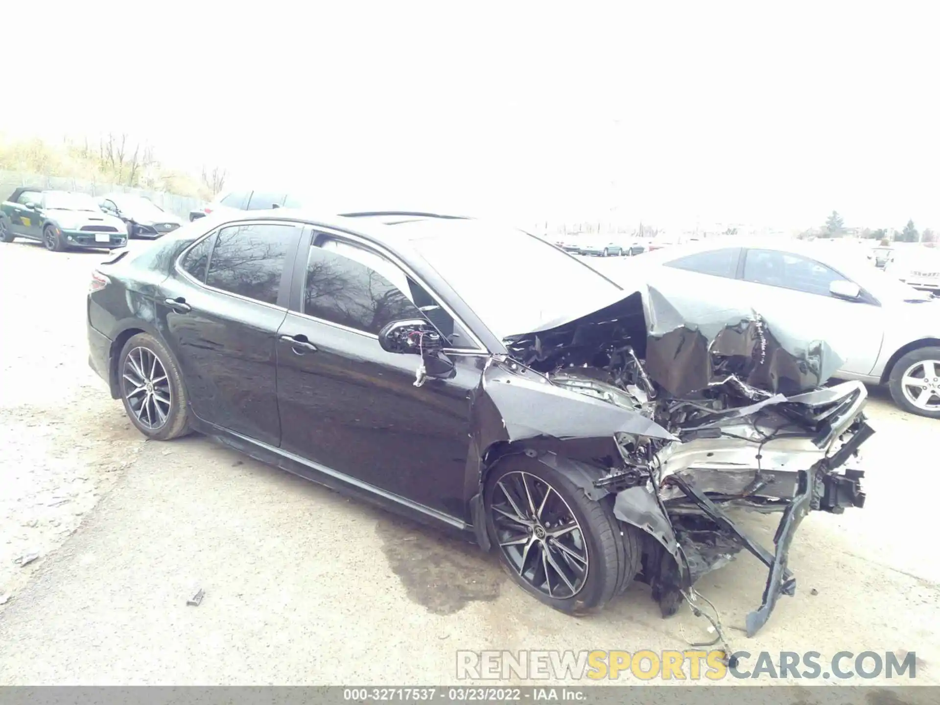 1 Photograph of a damaged car 4T1G11AKXMU475764 TOYOTA CAMRY 2021