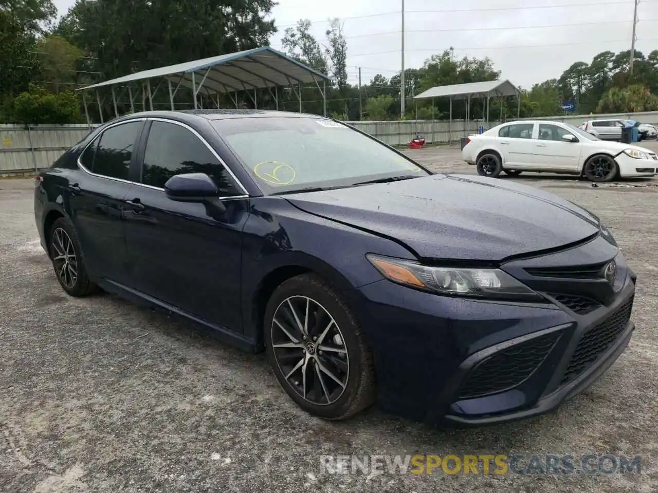 1 Photograph of a damaged car 4T1G11AKXMU476719 TOYOTA CAMRY 2021