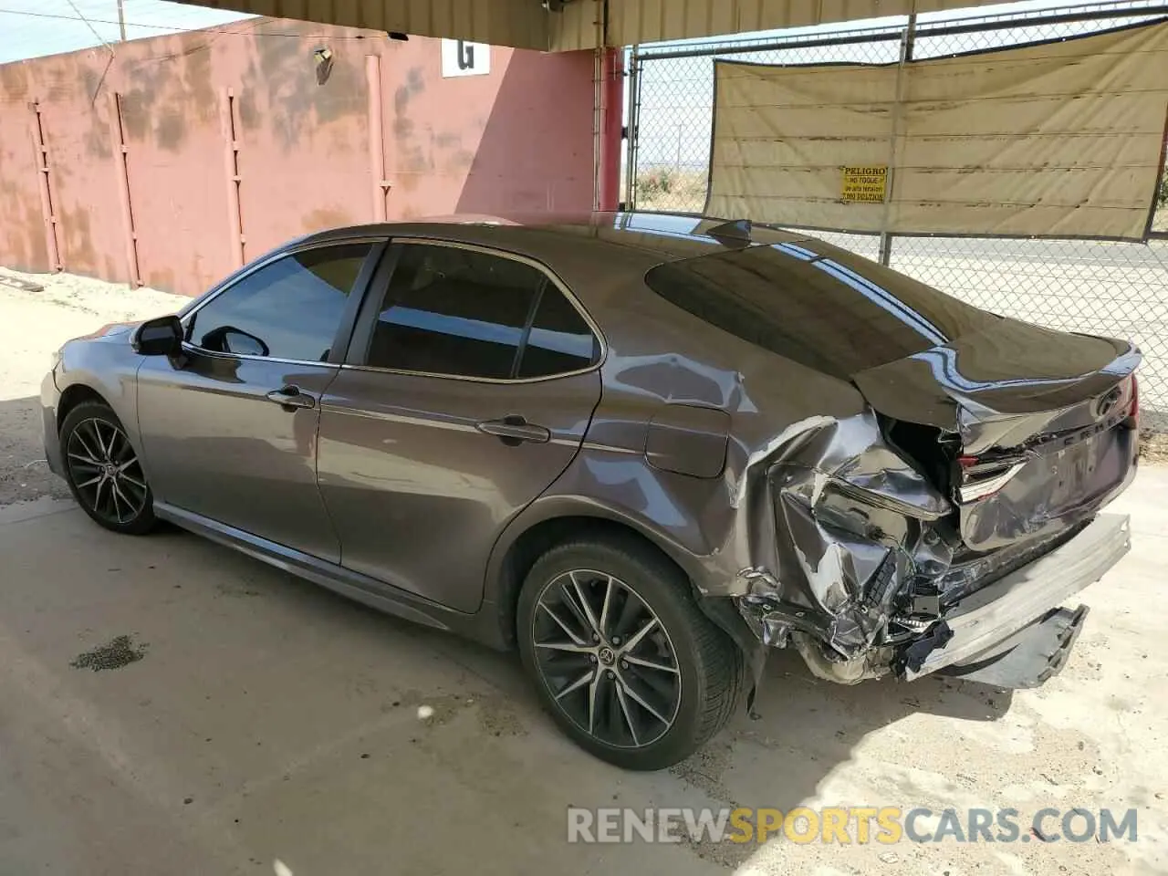 2 Photograph of a damaged car 4T1G11AKXMU490815 TOYOTA CAMRY 2021