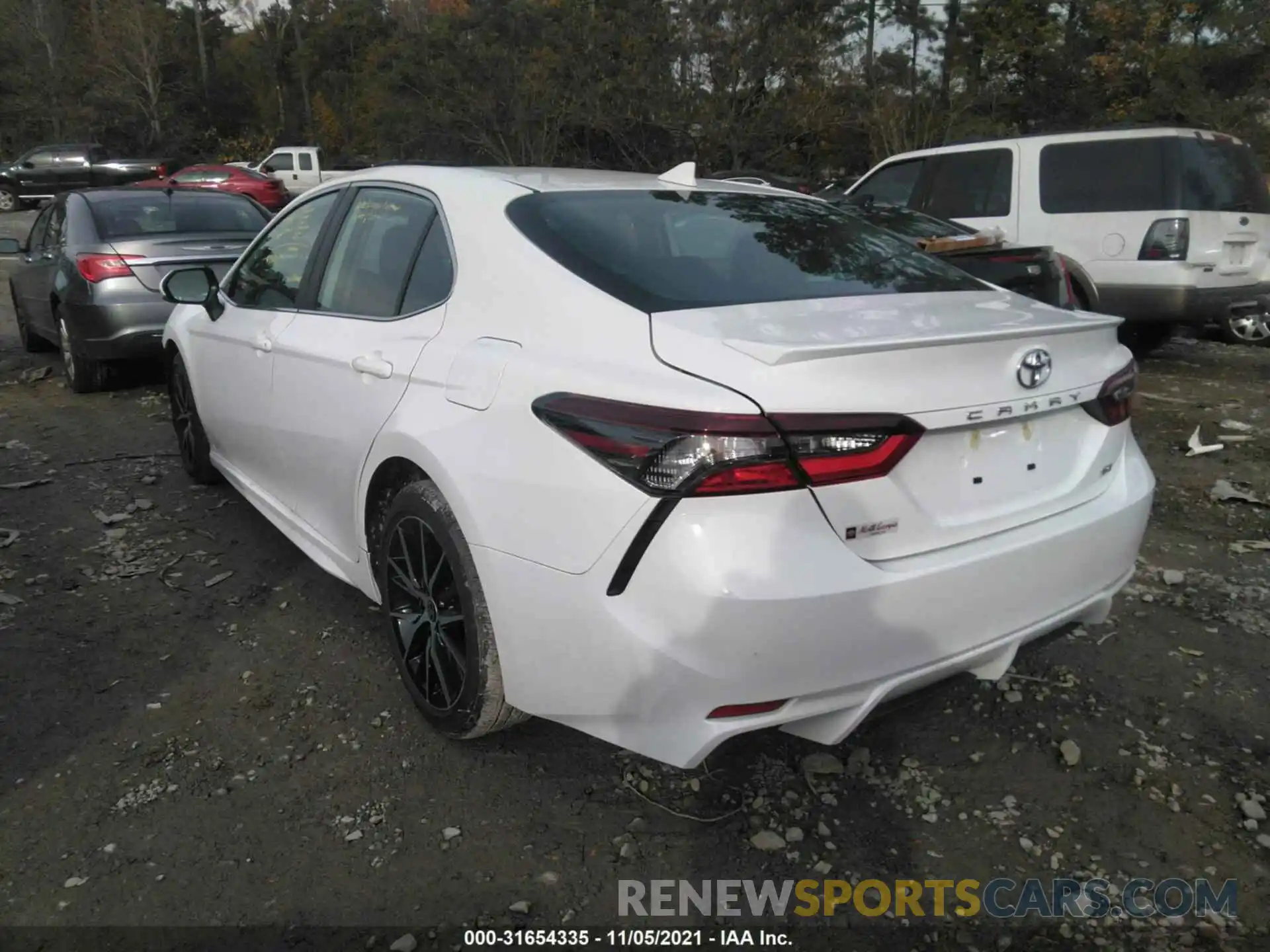 3 Photograph of a damaged car 4T1G11AKXMU491494 TOYOTA CAMRY 2021