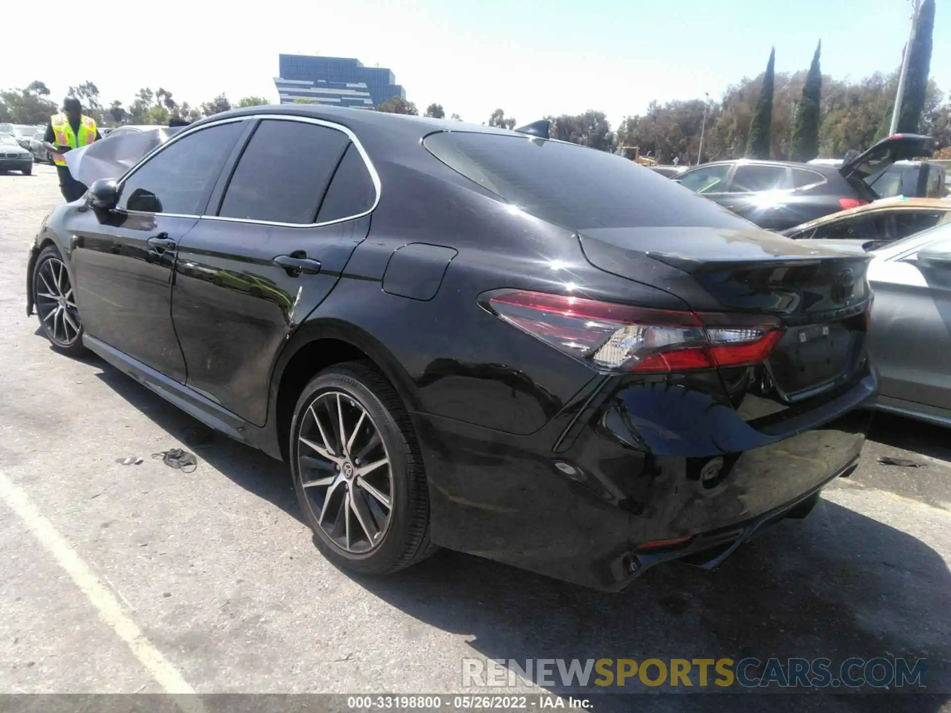 3 Photograph of a damaged car 4T1G11AKXMU495531 TOYOTA CAMRY 2021