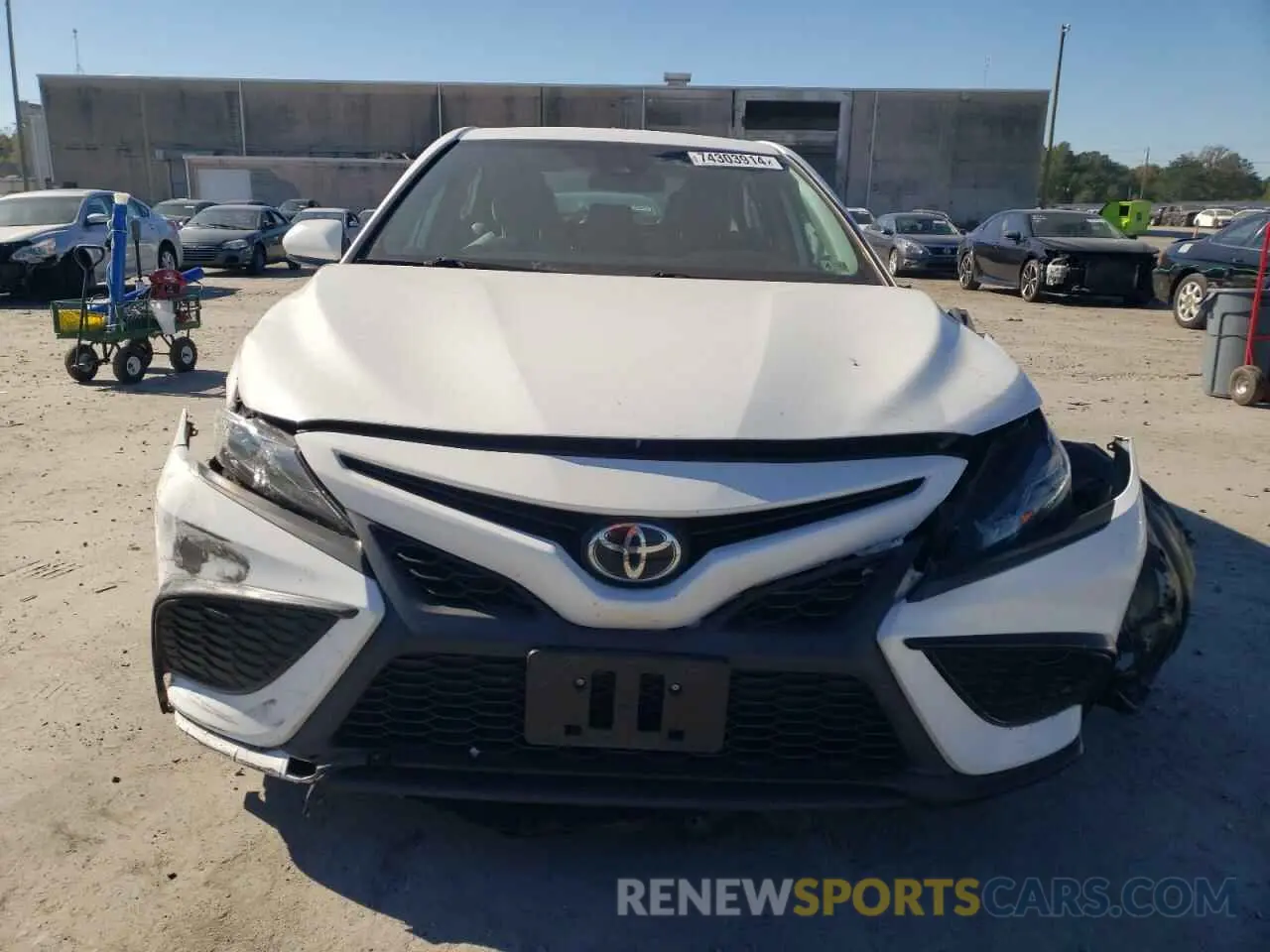 5 Photograph of a damaged car 4T1G11AKXMU522260 TOYOTA CAMRY 2021