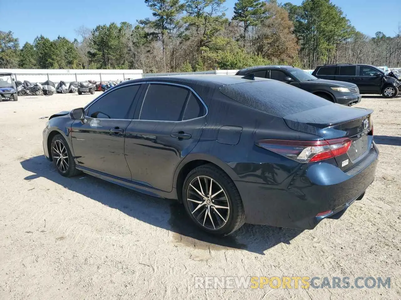 2 Photograph of a damaged car 4T1G11AKXMU523277 TOYOTA CAMRY 2021