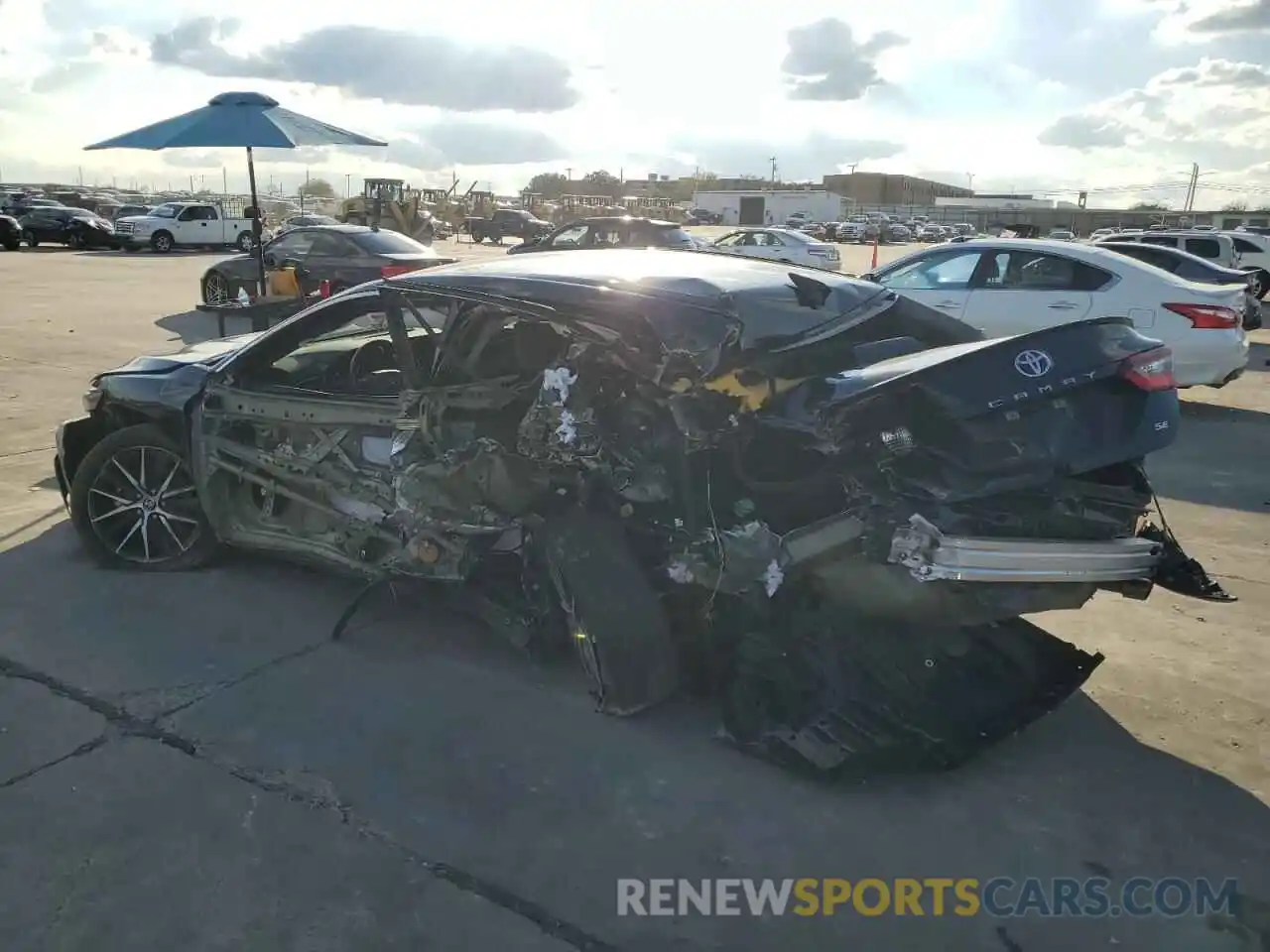 2 Photograph of a damaged car 4T1G11AKXMU529211 TOYOTA CAMRY 2021