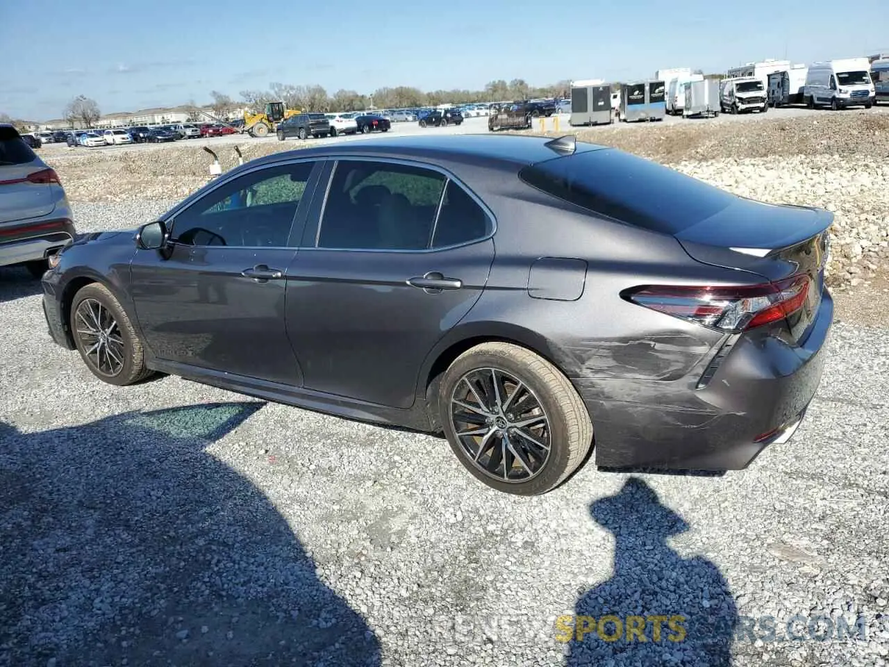 2 Photograph of a damaged car 4T1G11AKXMU530133 TOYOTA CAMRY 2021